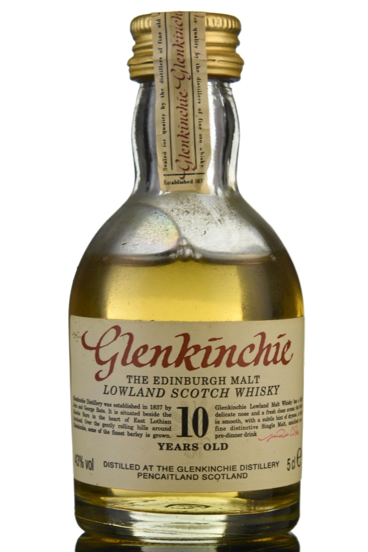Glenkinchie 10 Year Old Miniature