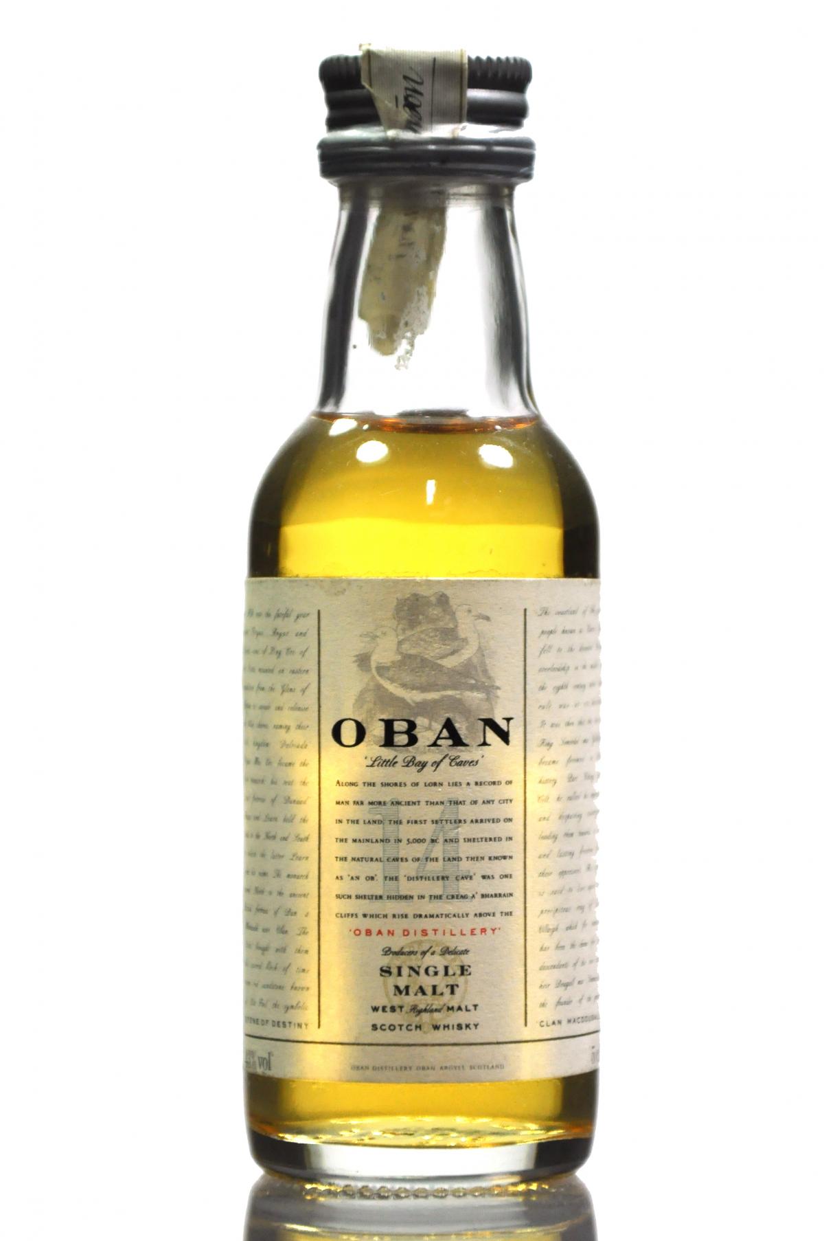 Oban 14 Year Old Miniature