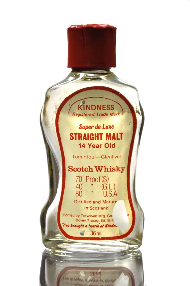Tomintoul-Glenlivet Kindness Malt Miniature