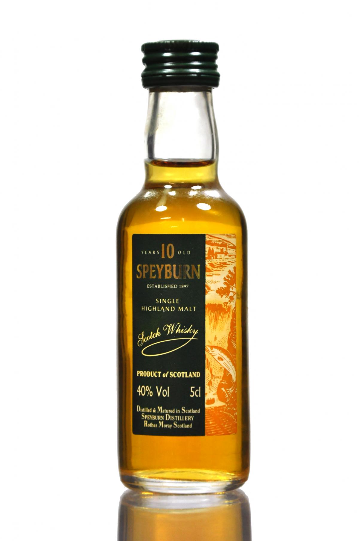 Speyburn 10 Year Old Miniature