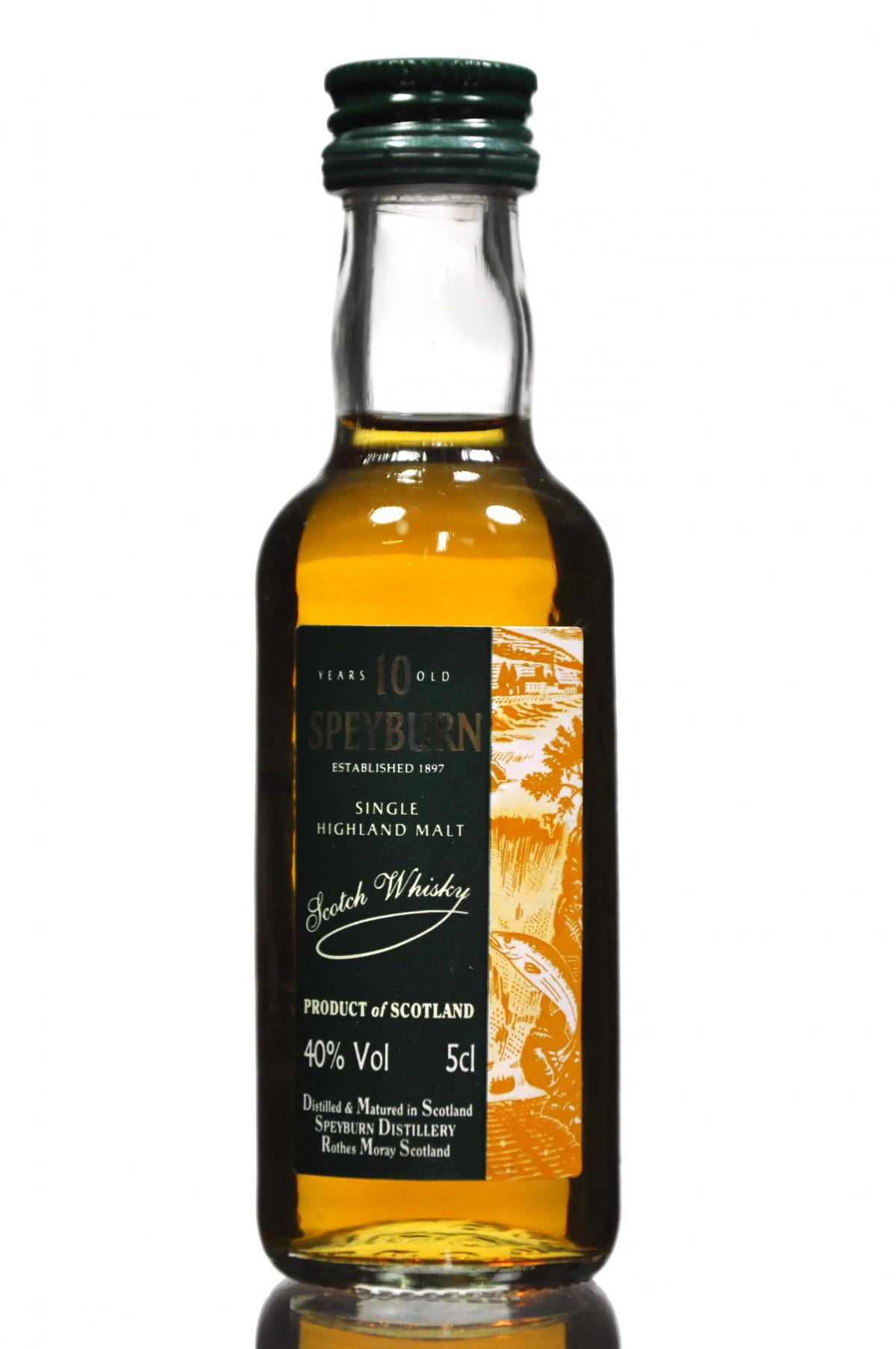 Speyburn 10 Year Old Miniature