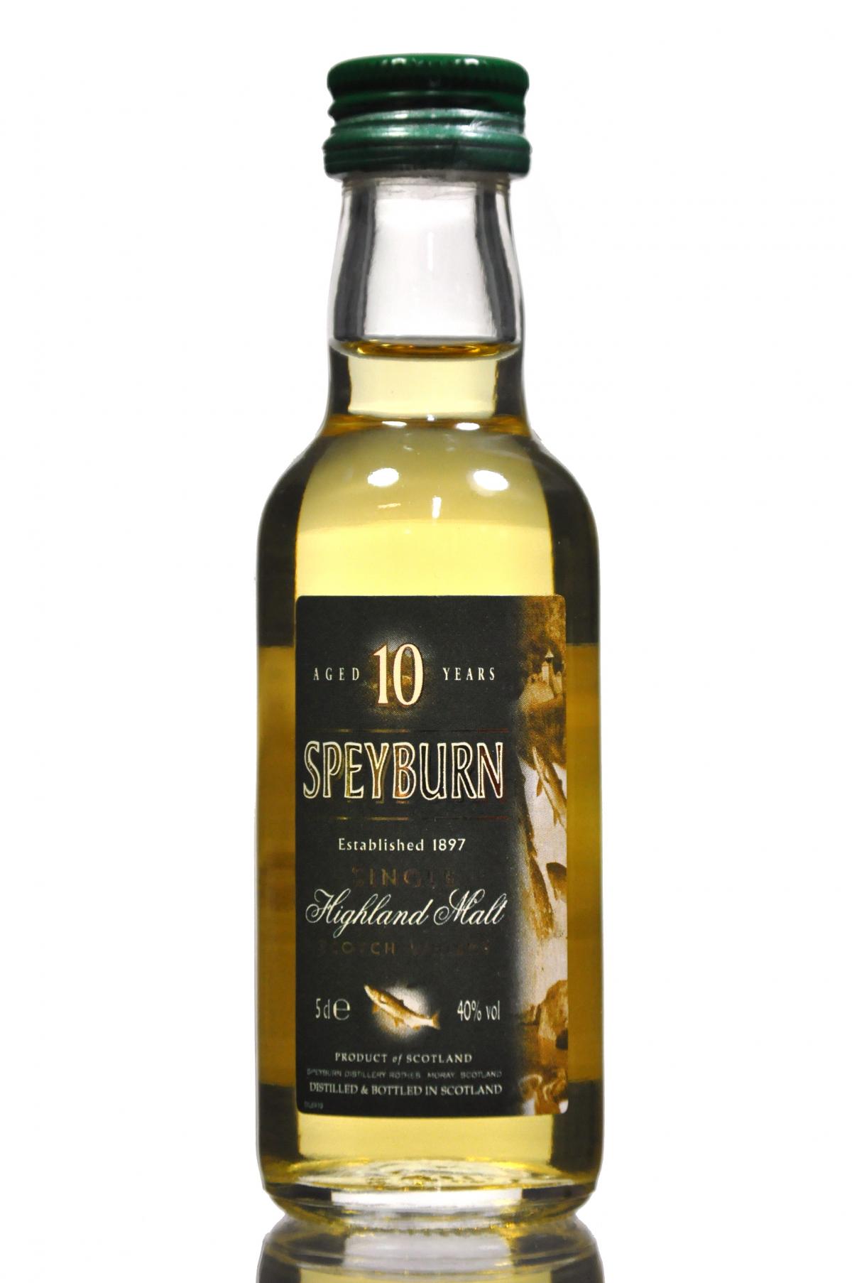 Speyburn 10 Year Old Miniature