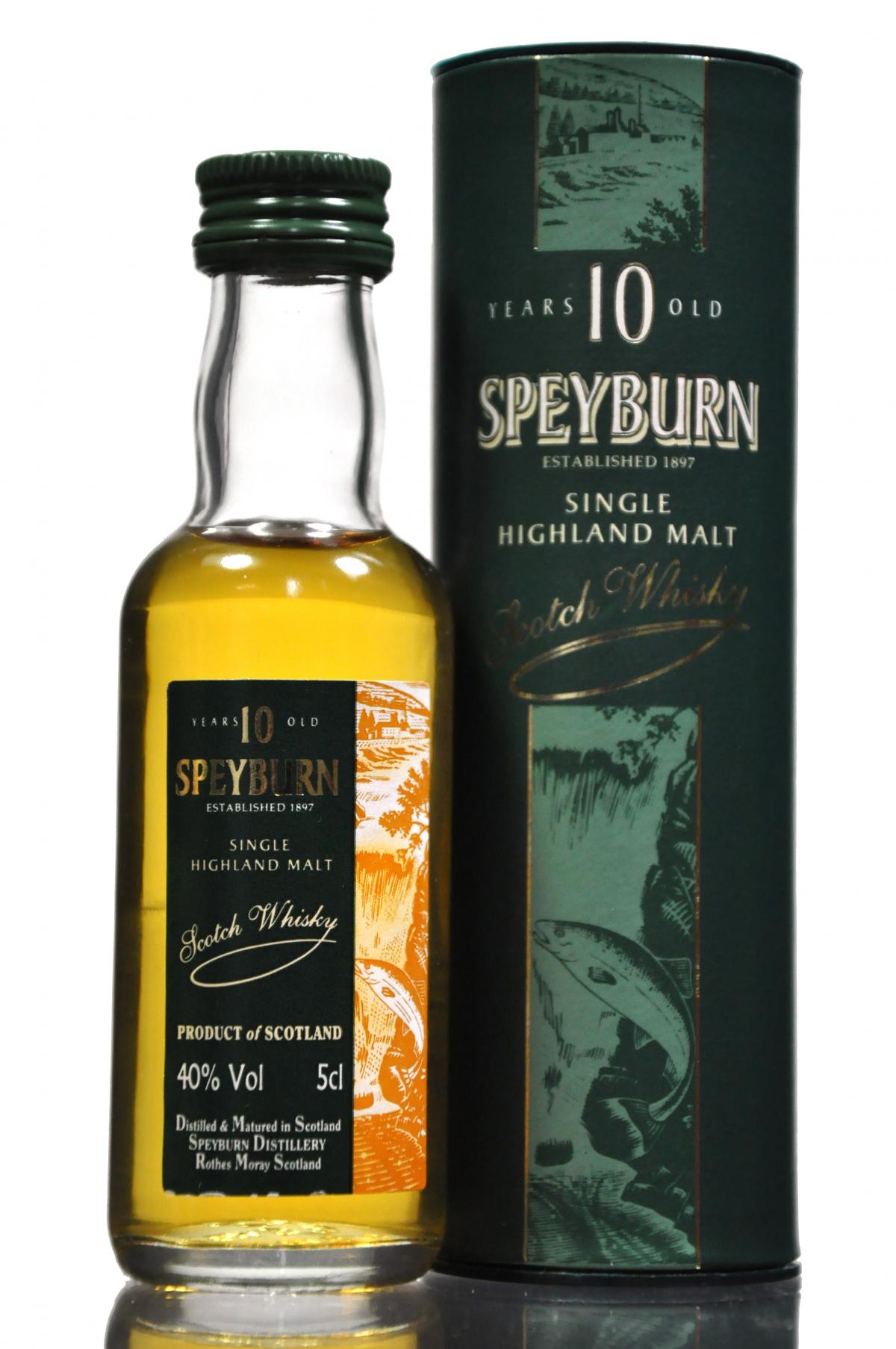 Speyburn 10 Year Old Miniature