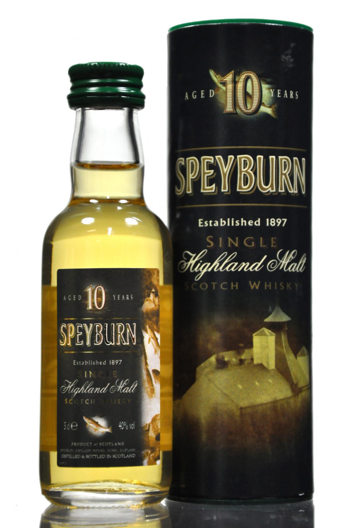 Speyburn 10 Year Old Miniature