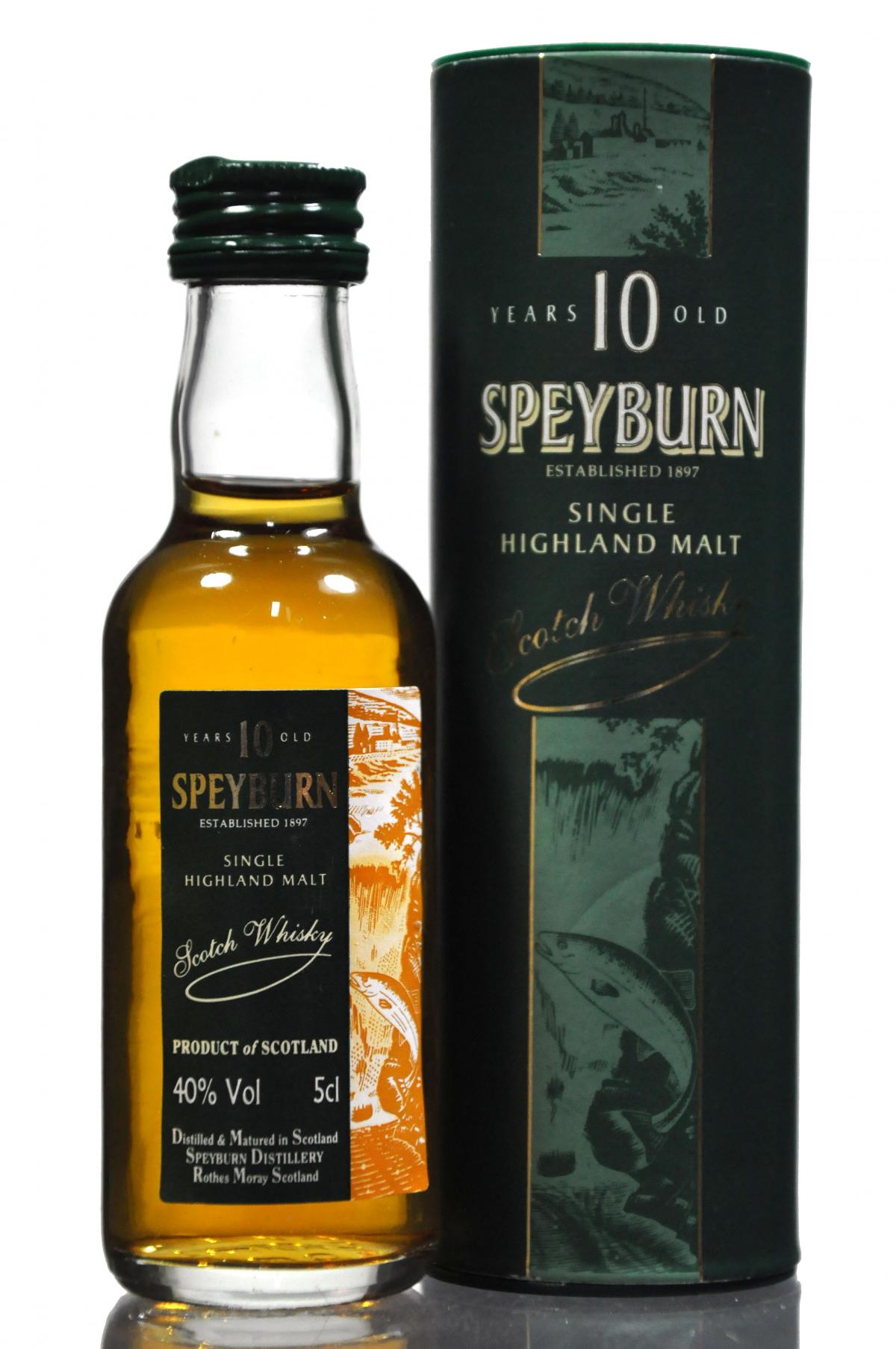 Speyburn 10 Year Old Miniature