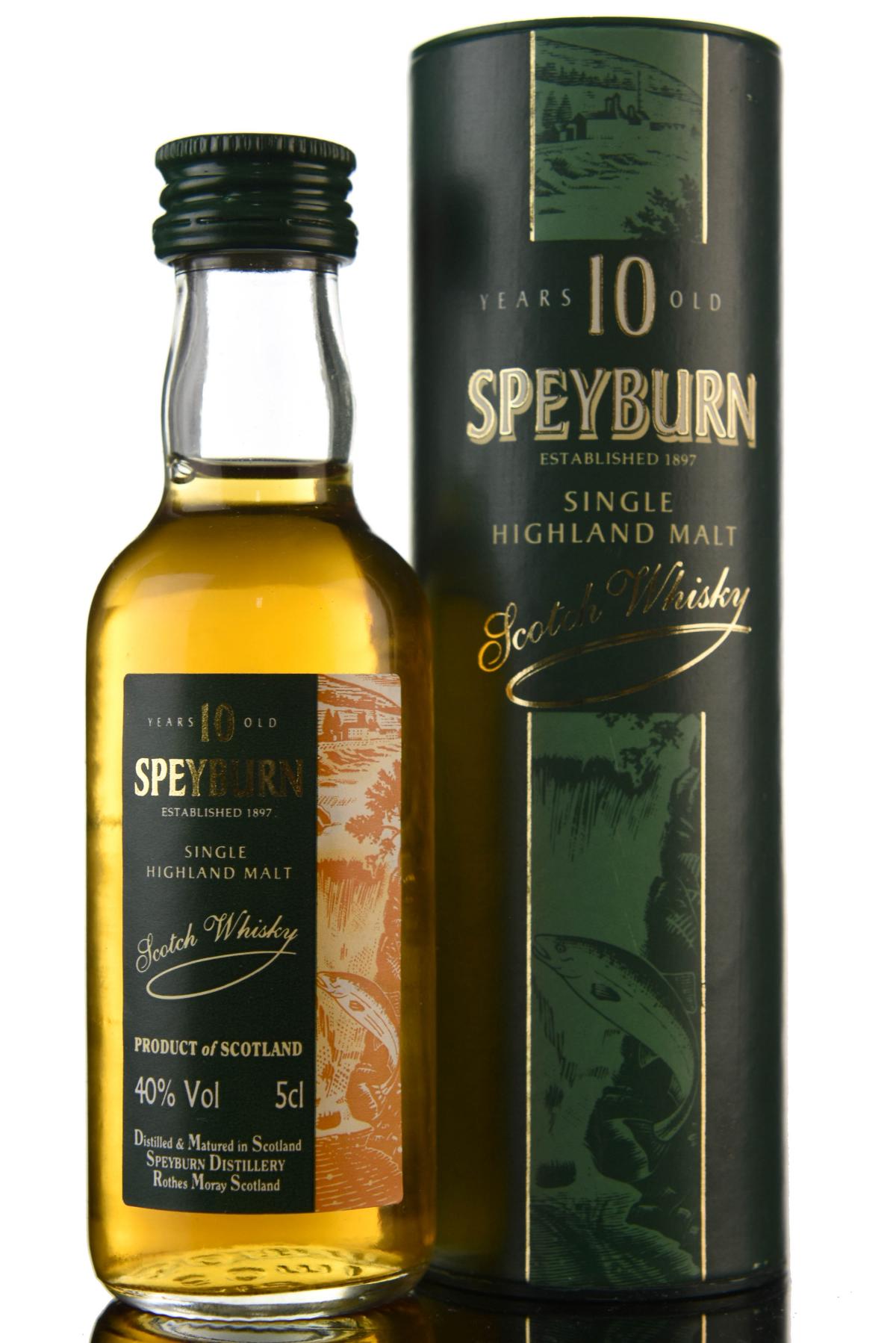 Speyburn 10 Year Old Miniature