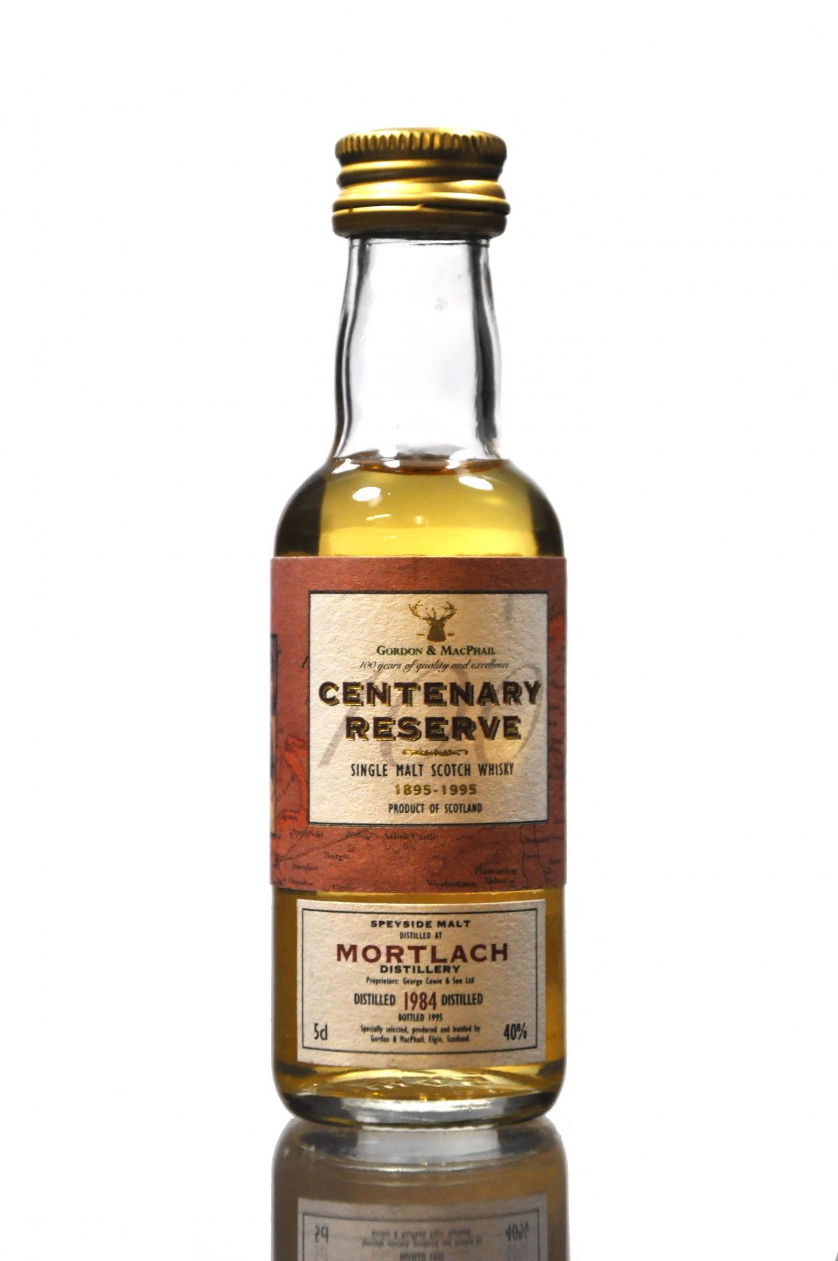 Mortlach 1984-1995 - Centenary Reserve - Gordon & MacPhail Miniature