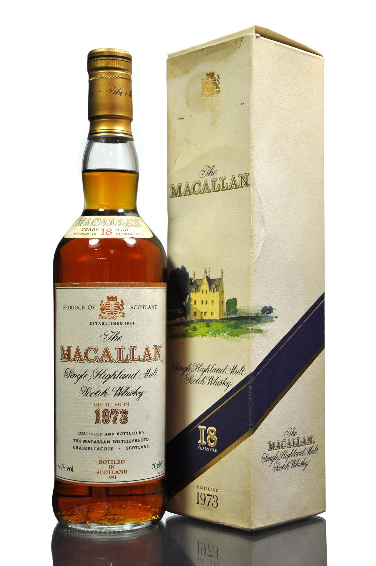 Macallan 1973-1991 - 18 Year Old