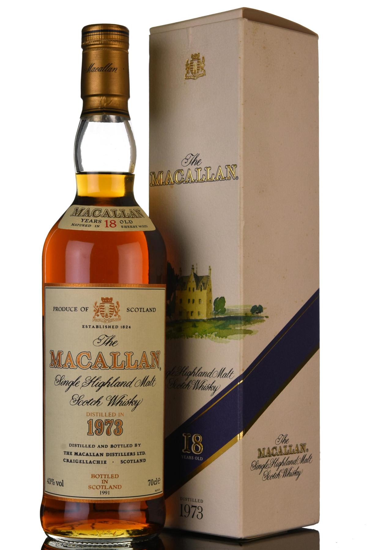 Macallan 1973-1991 - 18 Year Old