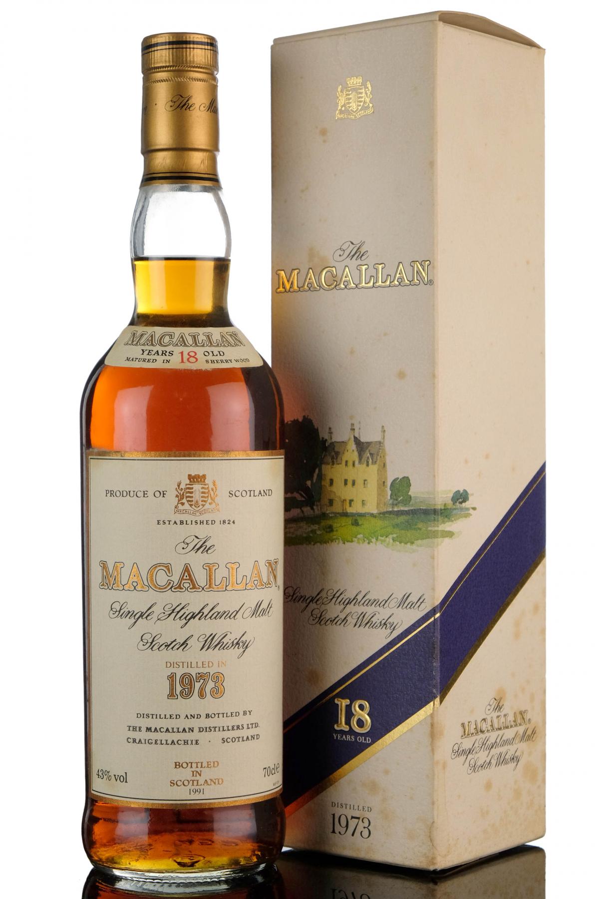 Macallan 1973-1991 - 18 Year Old