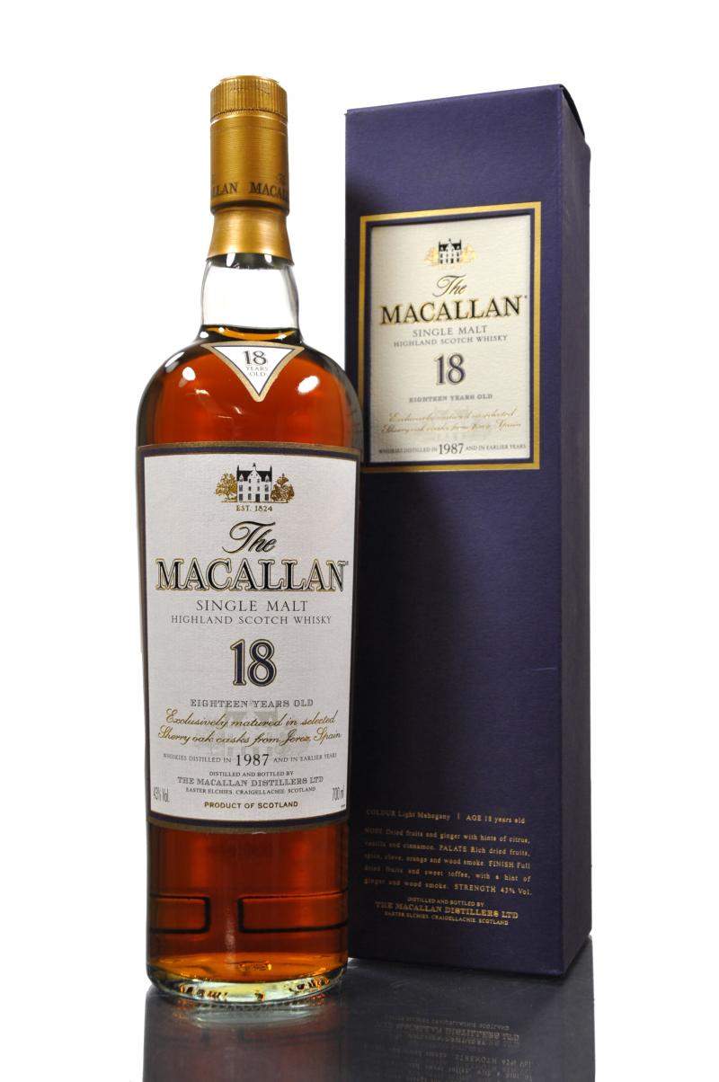 Macallan 1987 - 18 Year Old