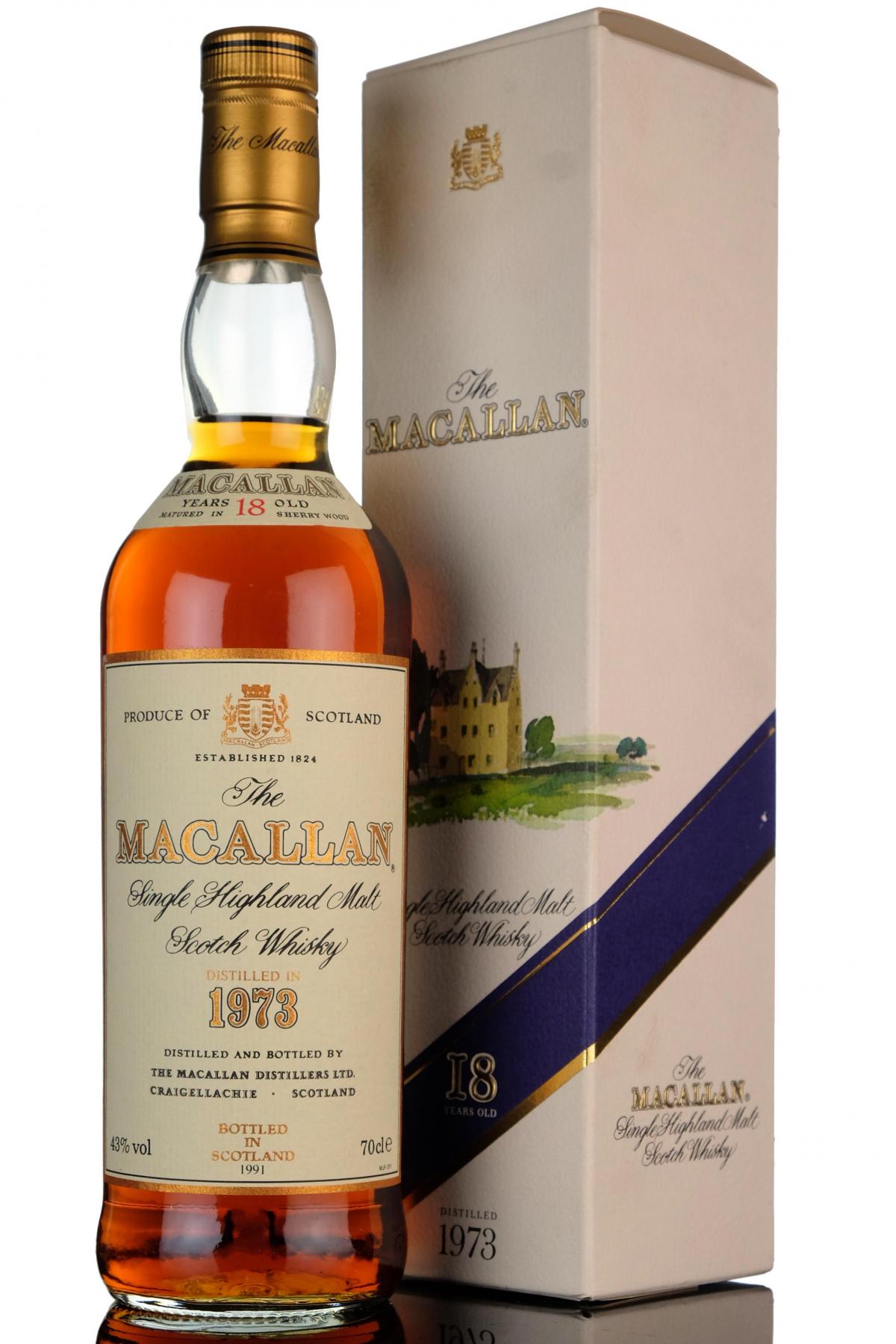 Macallan 1973-1991 - 18 Year Old