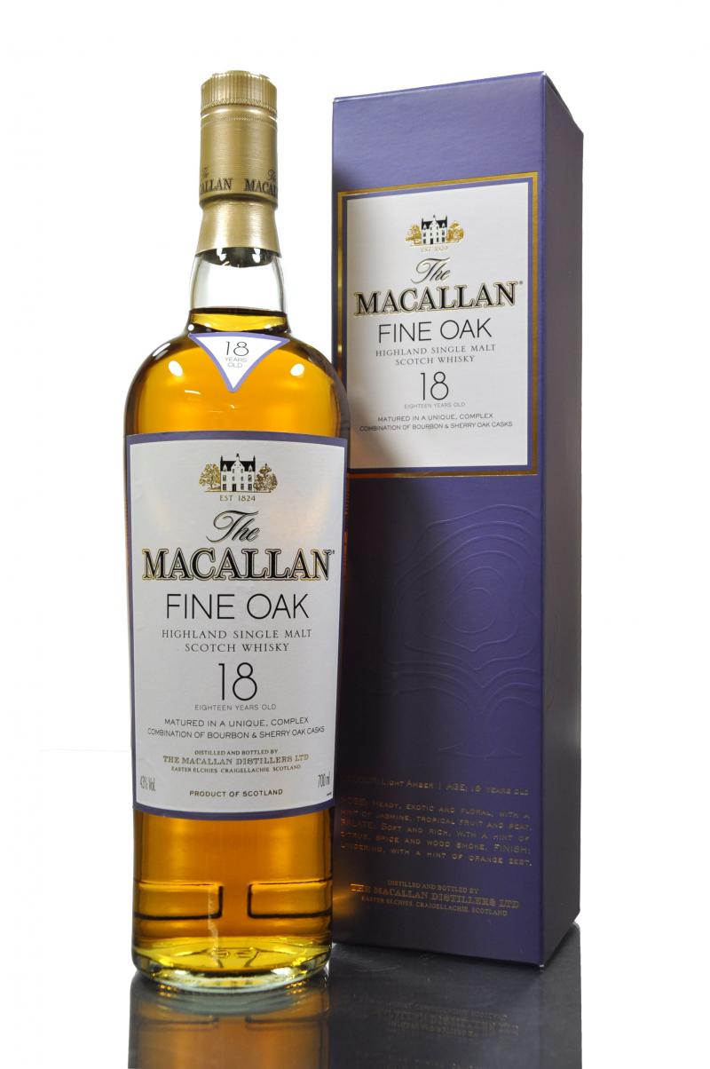 Macallan 18 Year Old - Fine Oak