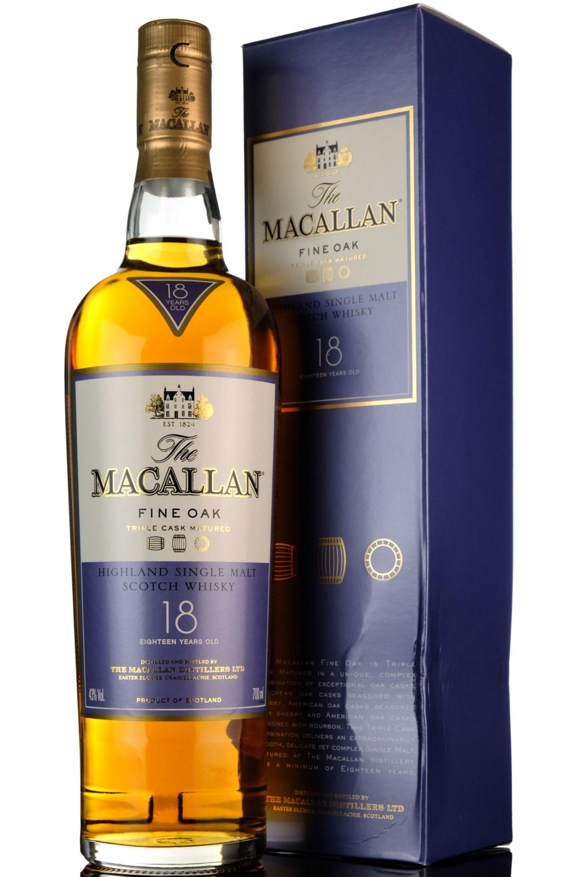 Macallan 18 Year Old - Fine Oak
