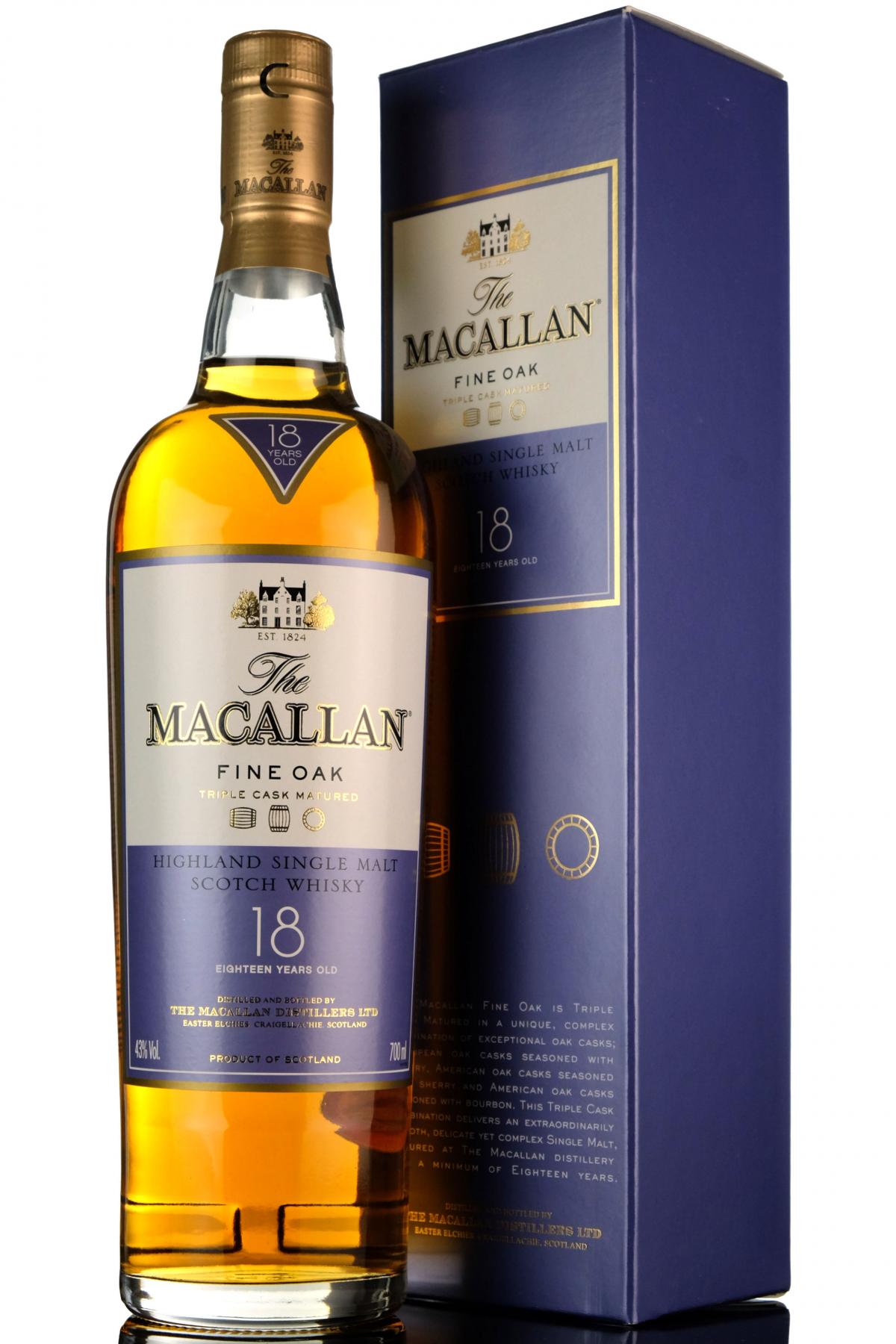 Macallan 18 Year Old - Fine Oak