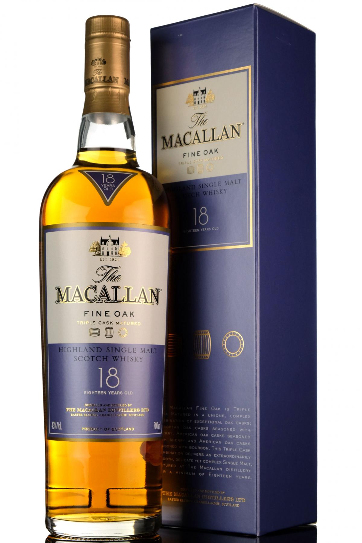 Macallan 18 Year Old - Fine Oak