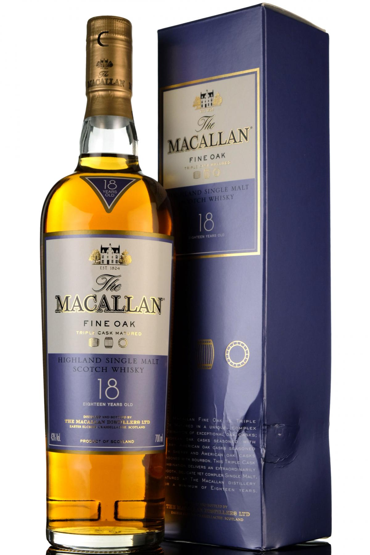Macallan 18 Year Old - Fine Oak