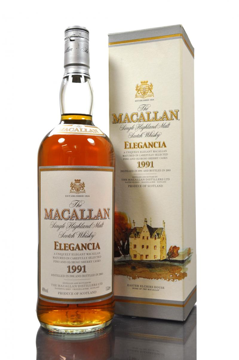 Macallan 1991-2003 - Elegancia - 1 Litre