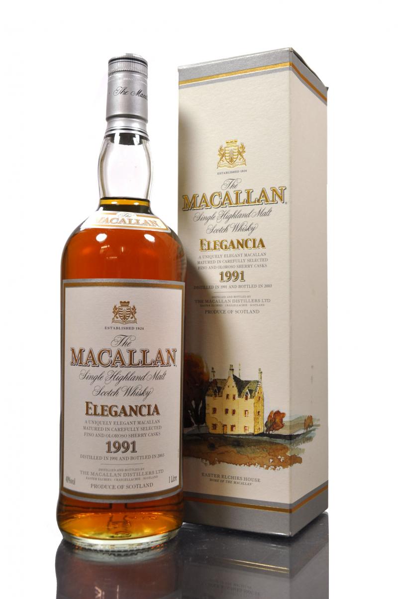 Macallan 1991-2003 - Elegancia - 1 Litre