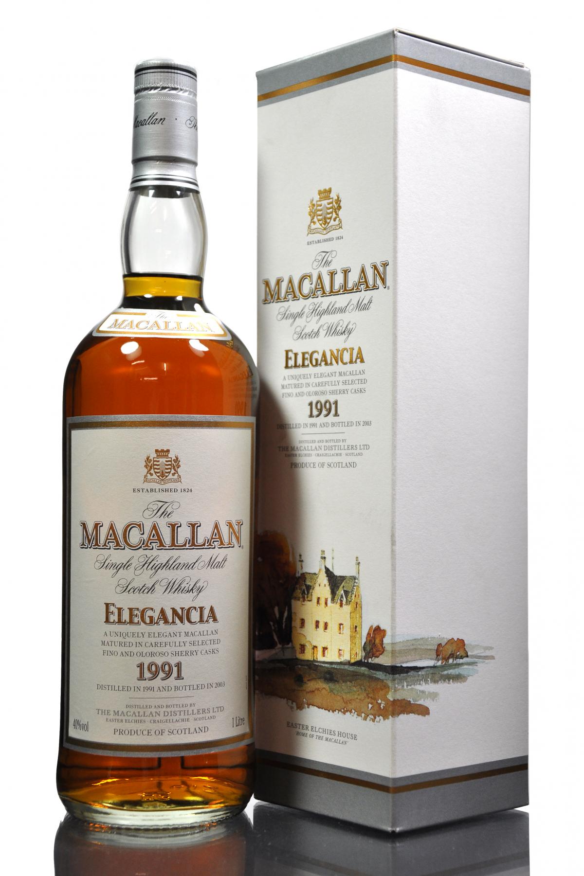 Macallan 1991-2003 - Elegancia - 1 Litre