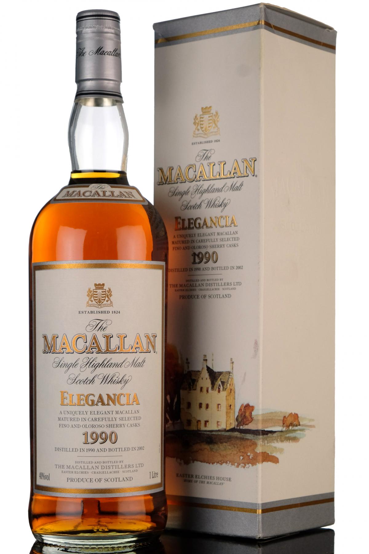 Macallan 1990-2002 - Elegancia - 1 Litre