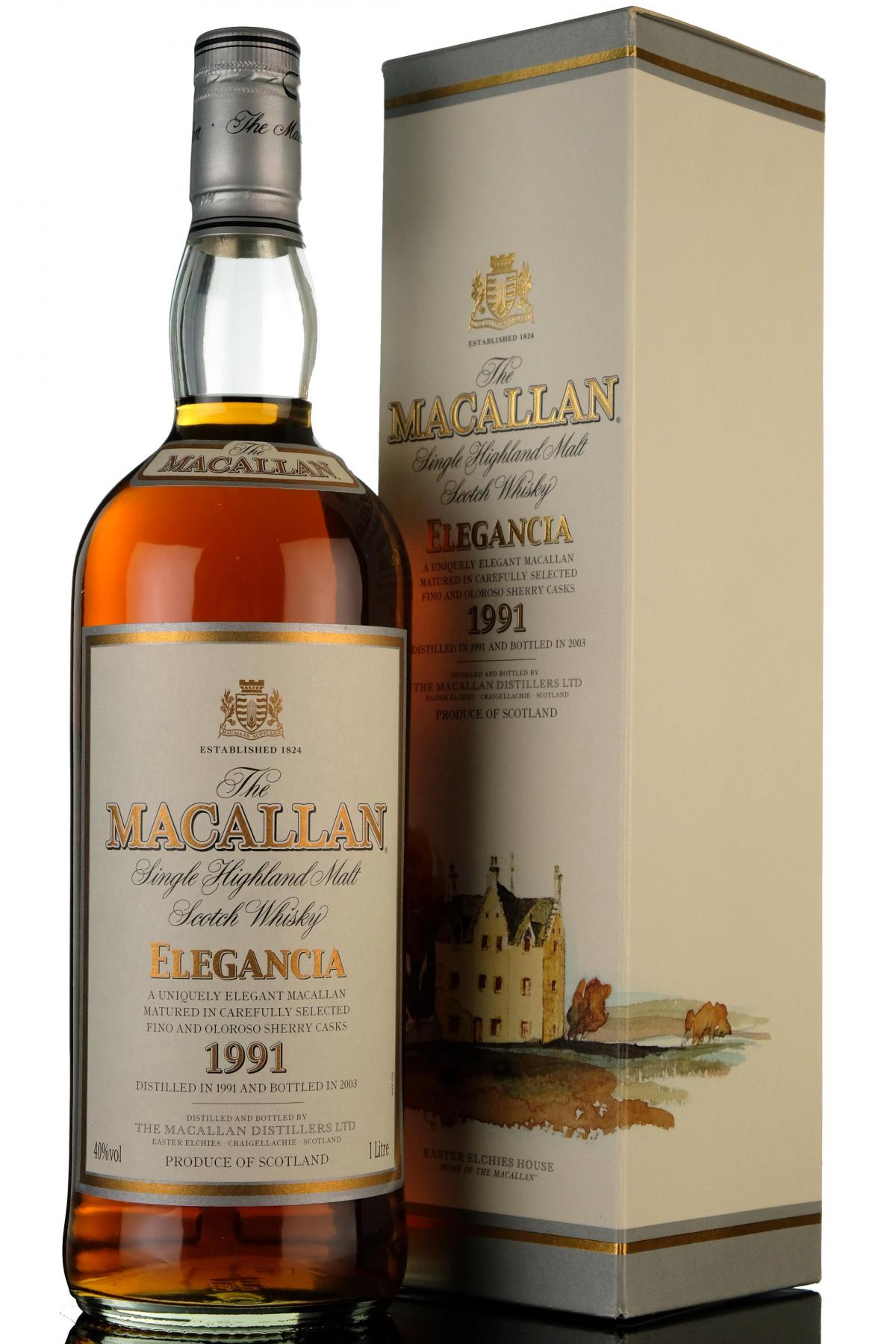 Macallan 1991-2003 - Elegancia - 1 Litre