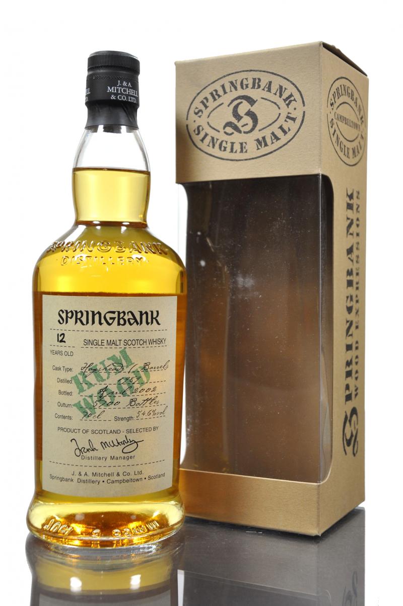 Springbank 1989-2002 - Rum Wood
