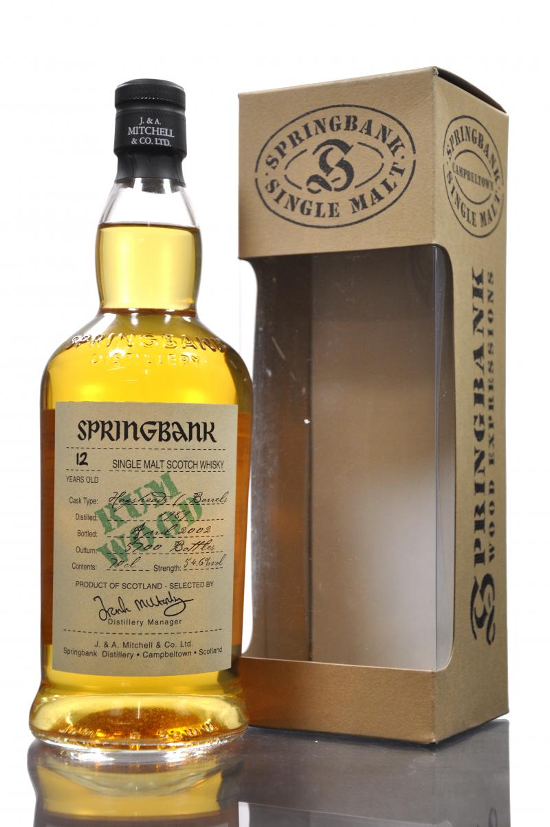 Springbank 1989-2002 - Rum Wood