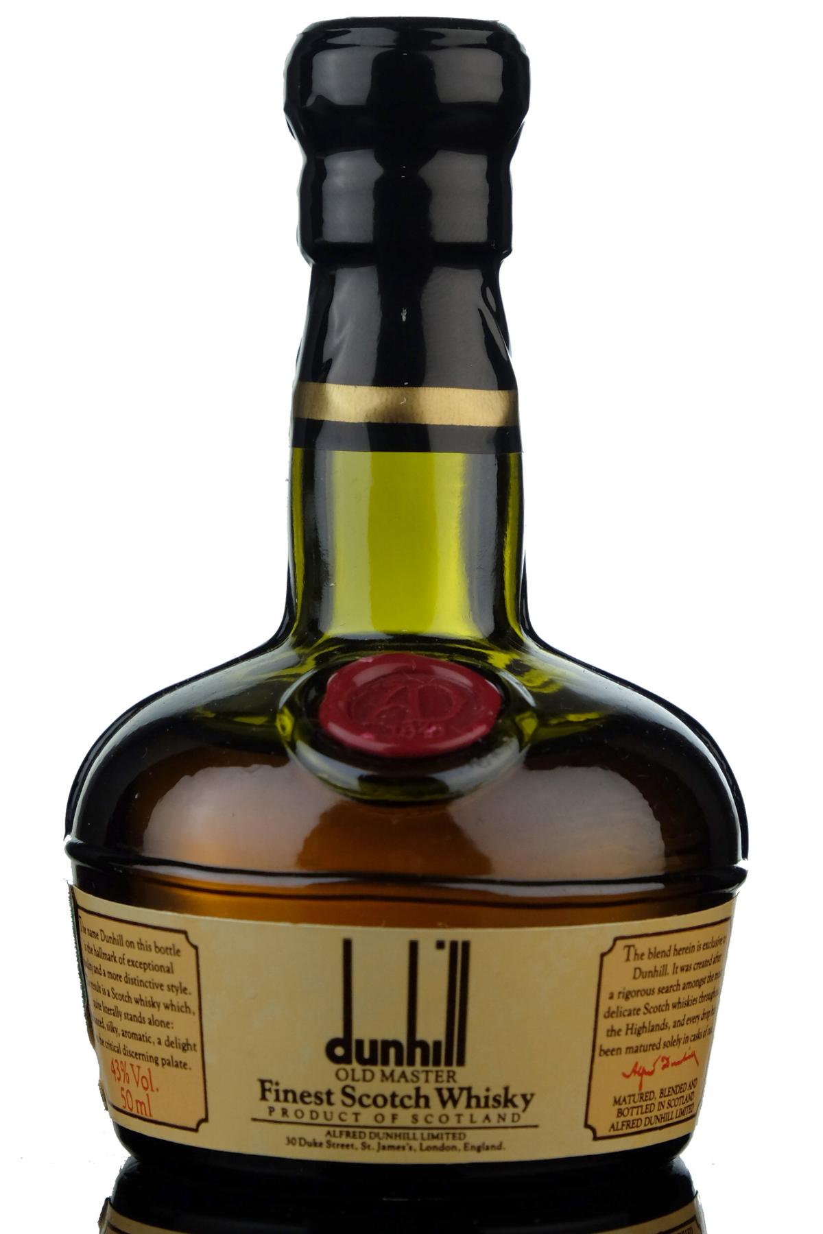 Dunhill Old Master Miniature