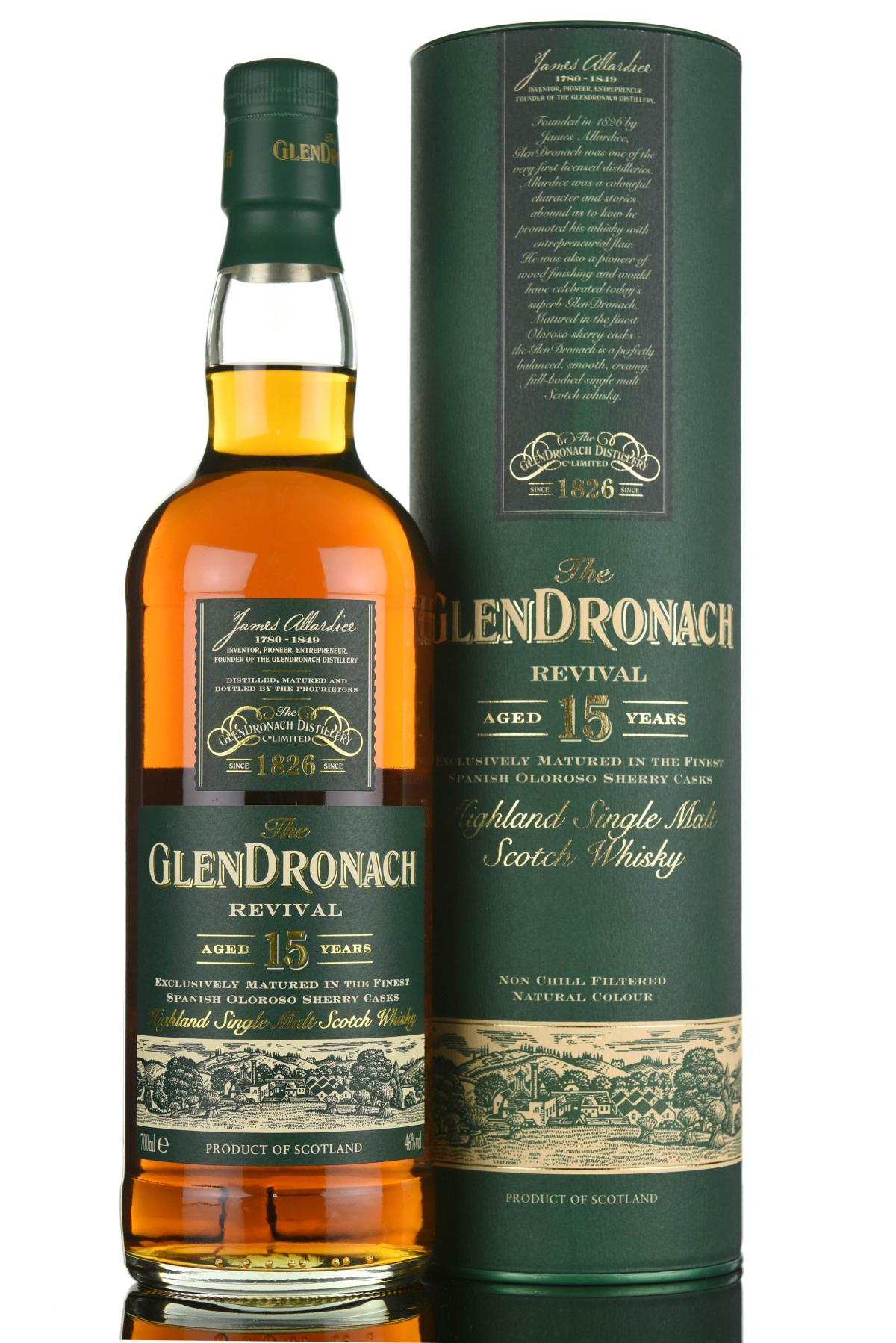Glendronach 15 Year Old - Revival