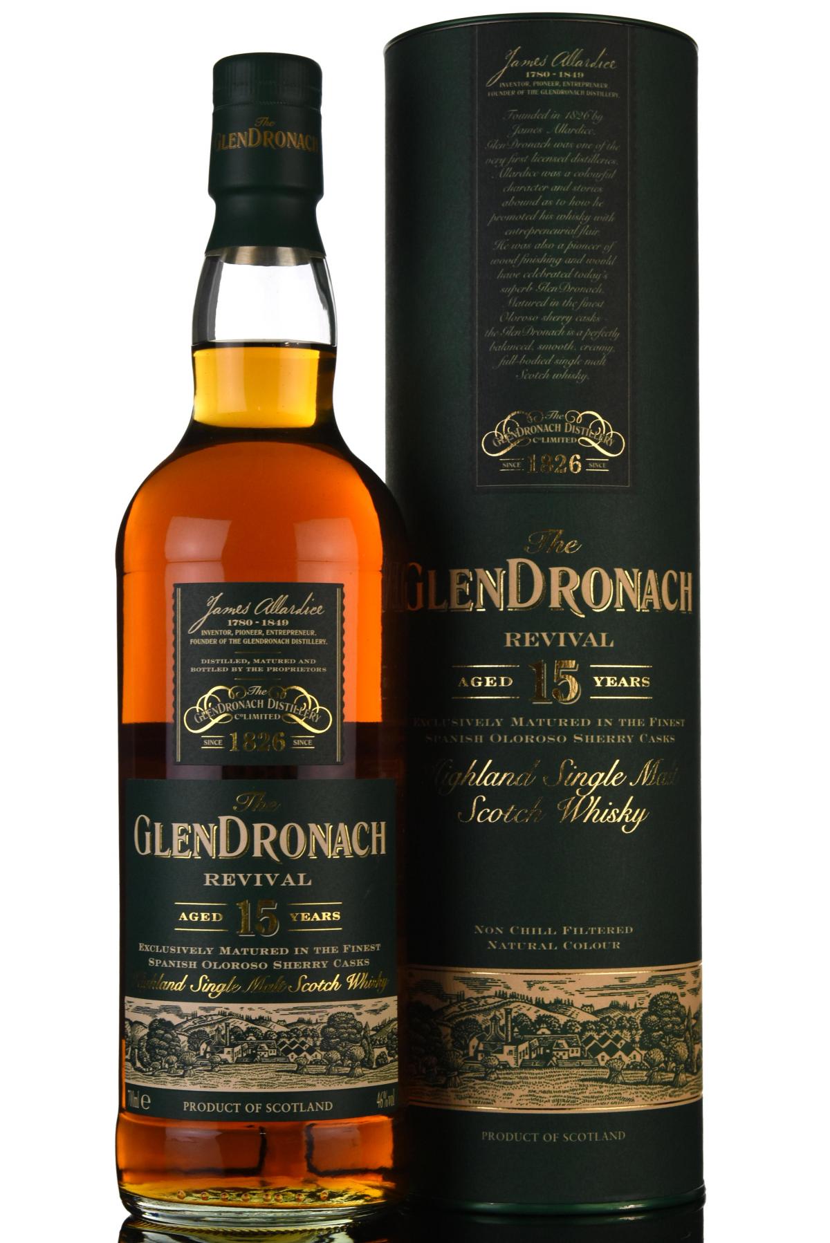 Glendronach 15 Year Old - Revival
