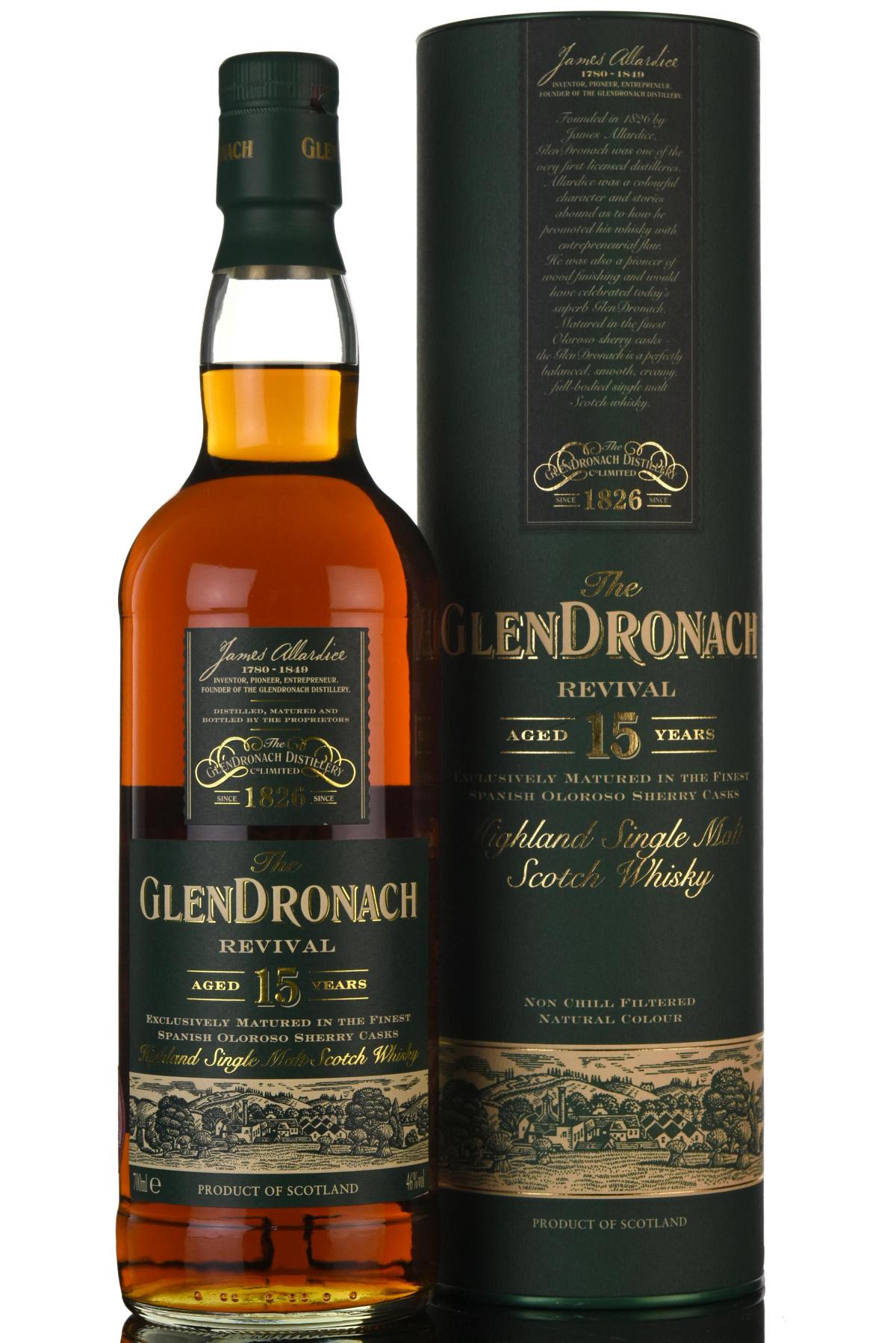 Glendronach 15 Year Old - Revival