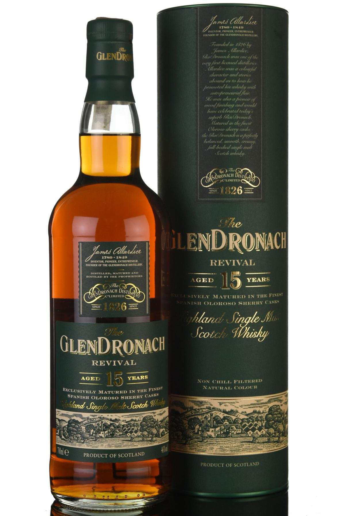 Glendronach 15 Year Old - Revival