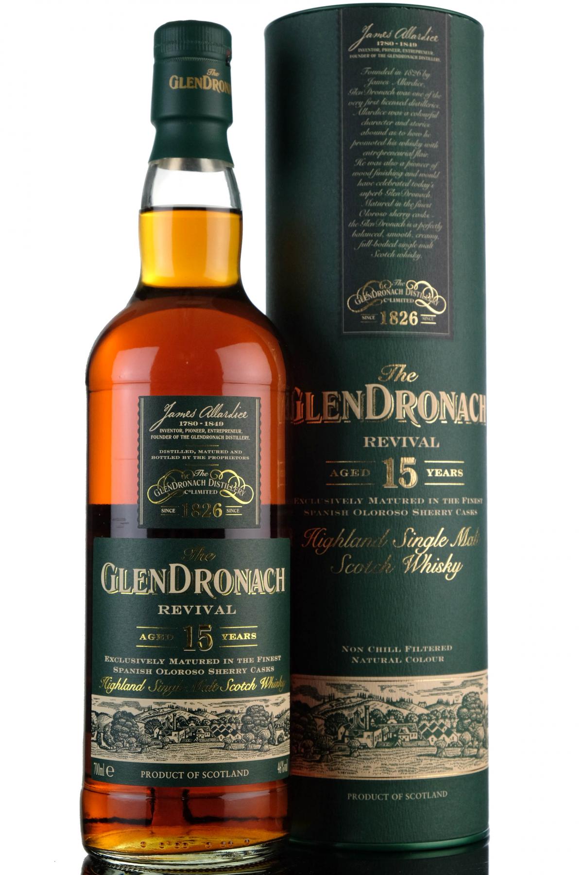 Glendronach 15 Year Old - Revival