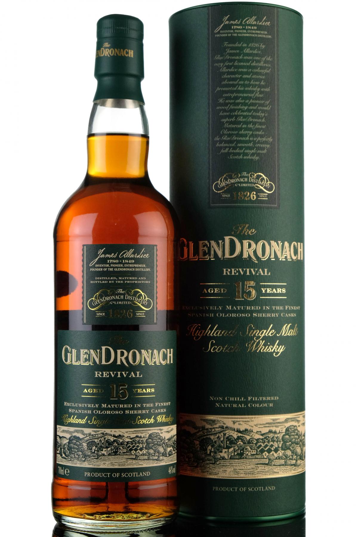 Glendronach 15 Year Old - Revival