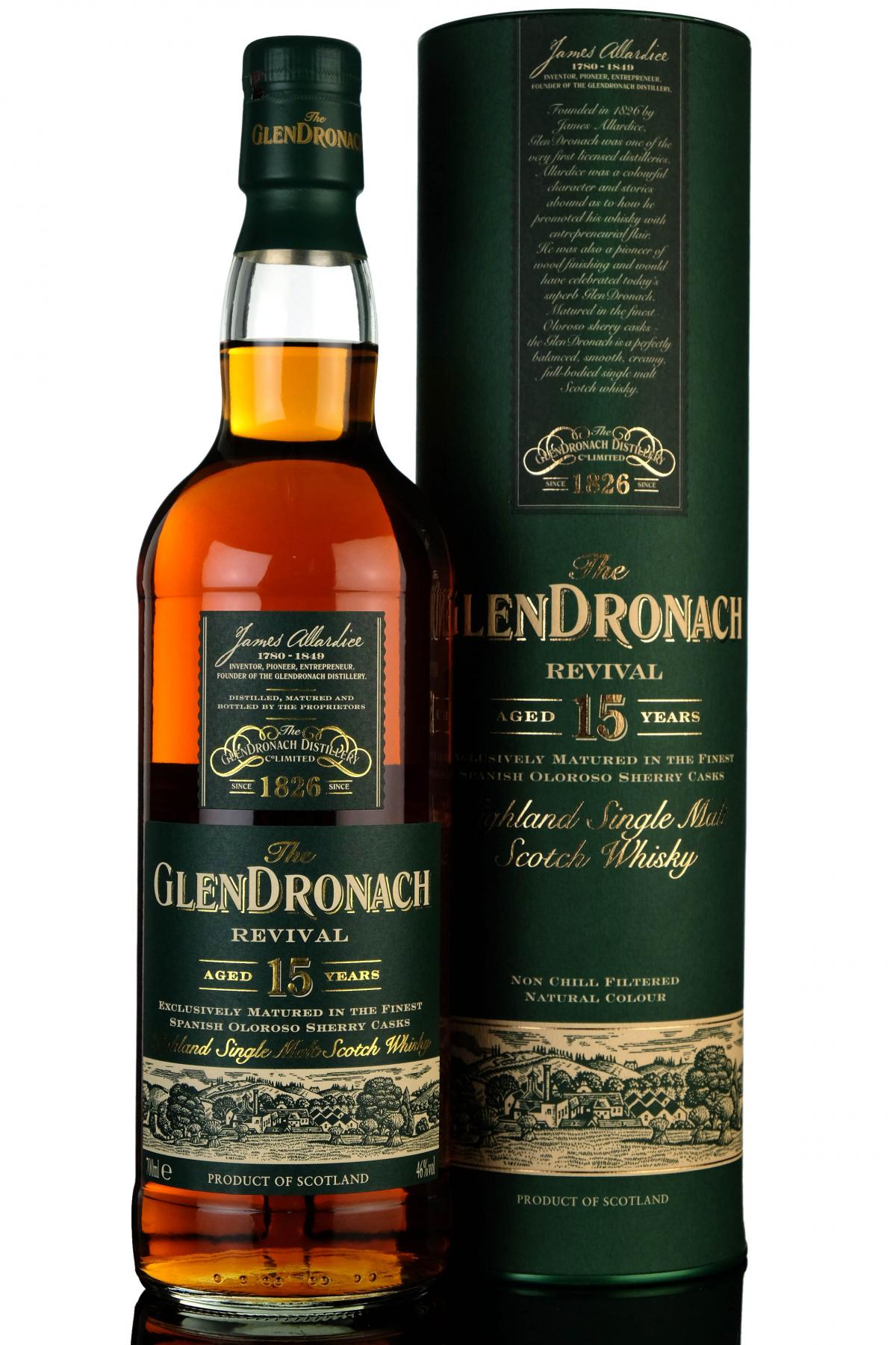 Glendronach 15 Year Old - Revival