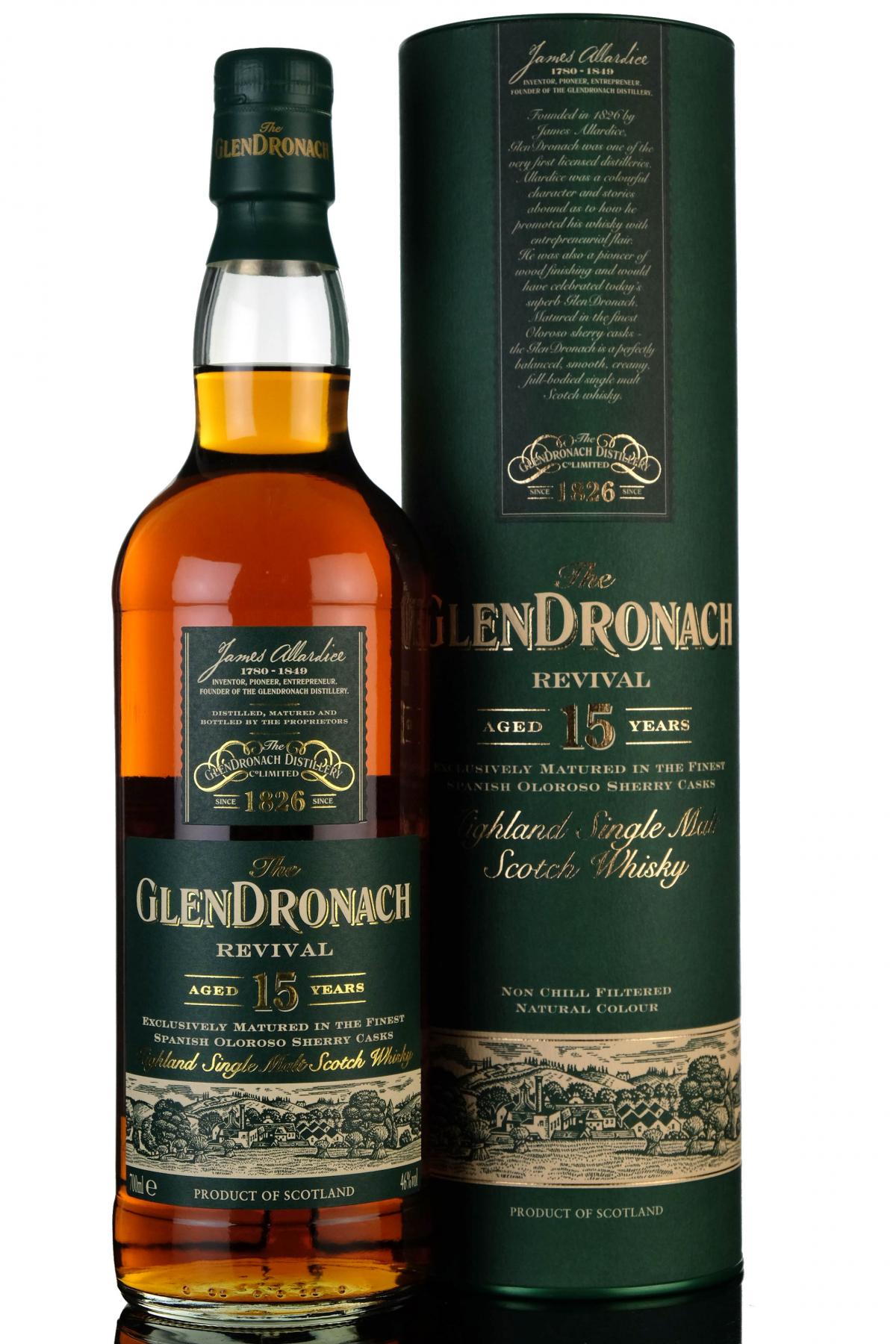 Glendronach 15 Year Old - Revival