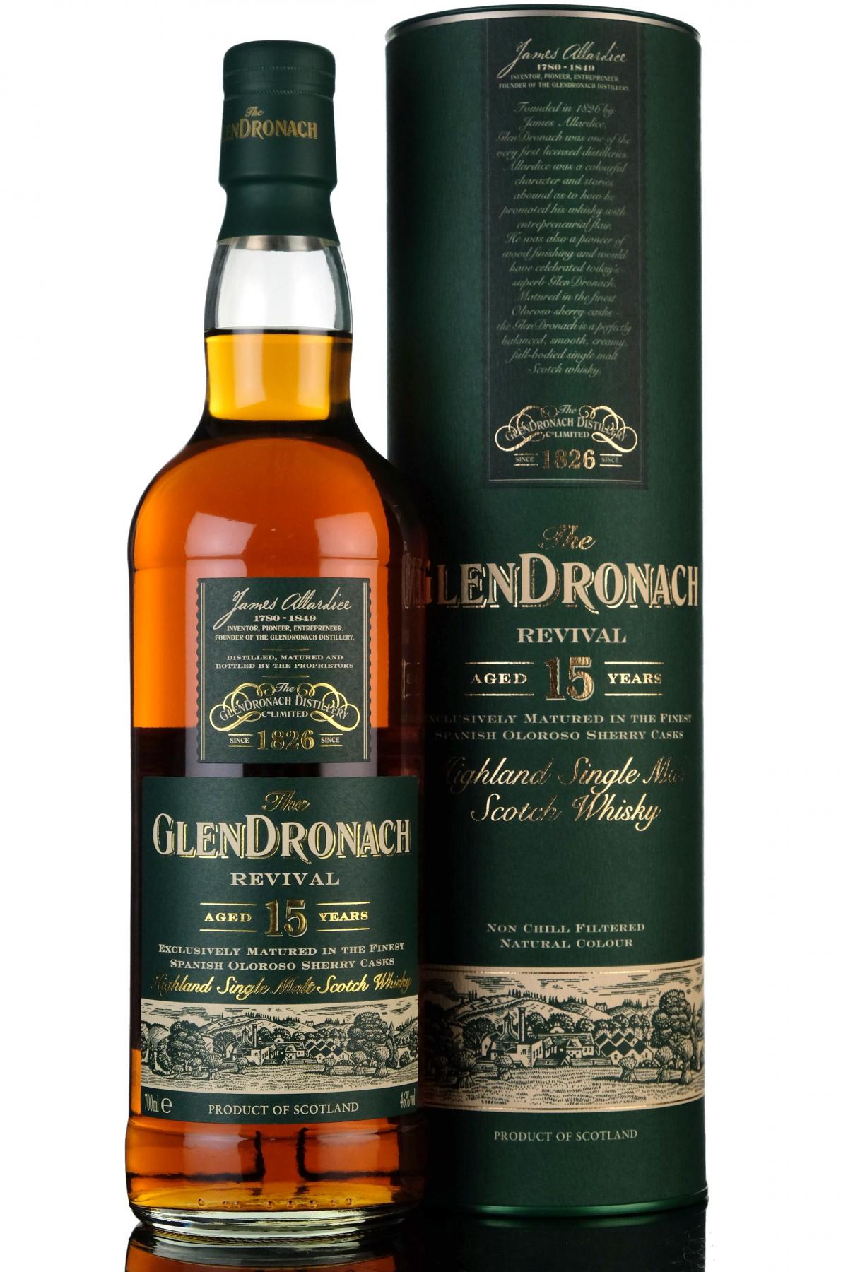 Glendronach 15 Year Old - Revival