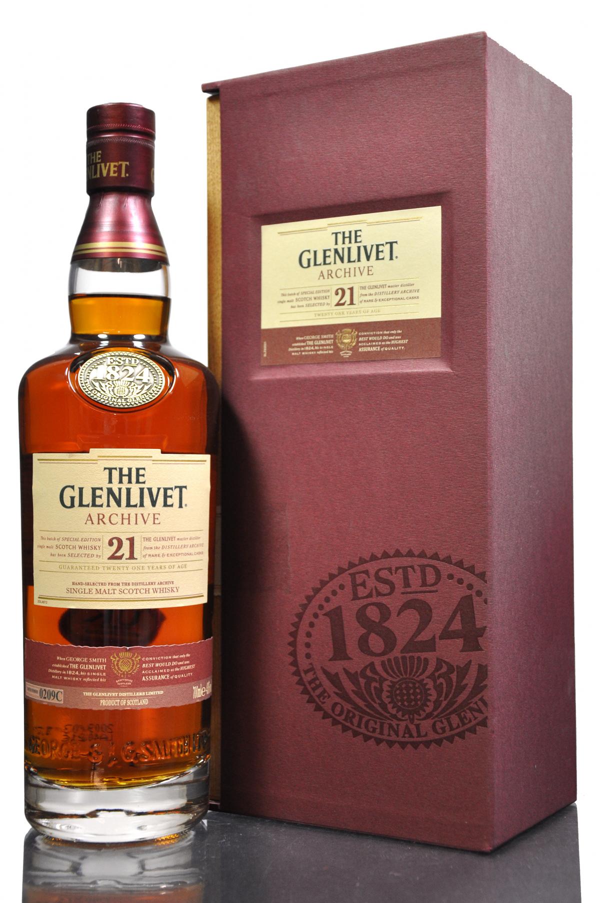 Glenlivet 21 Year Old - Archive