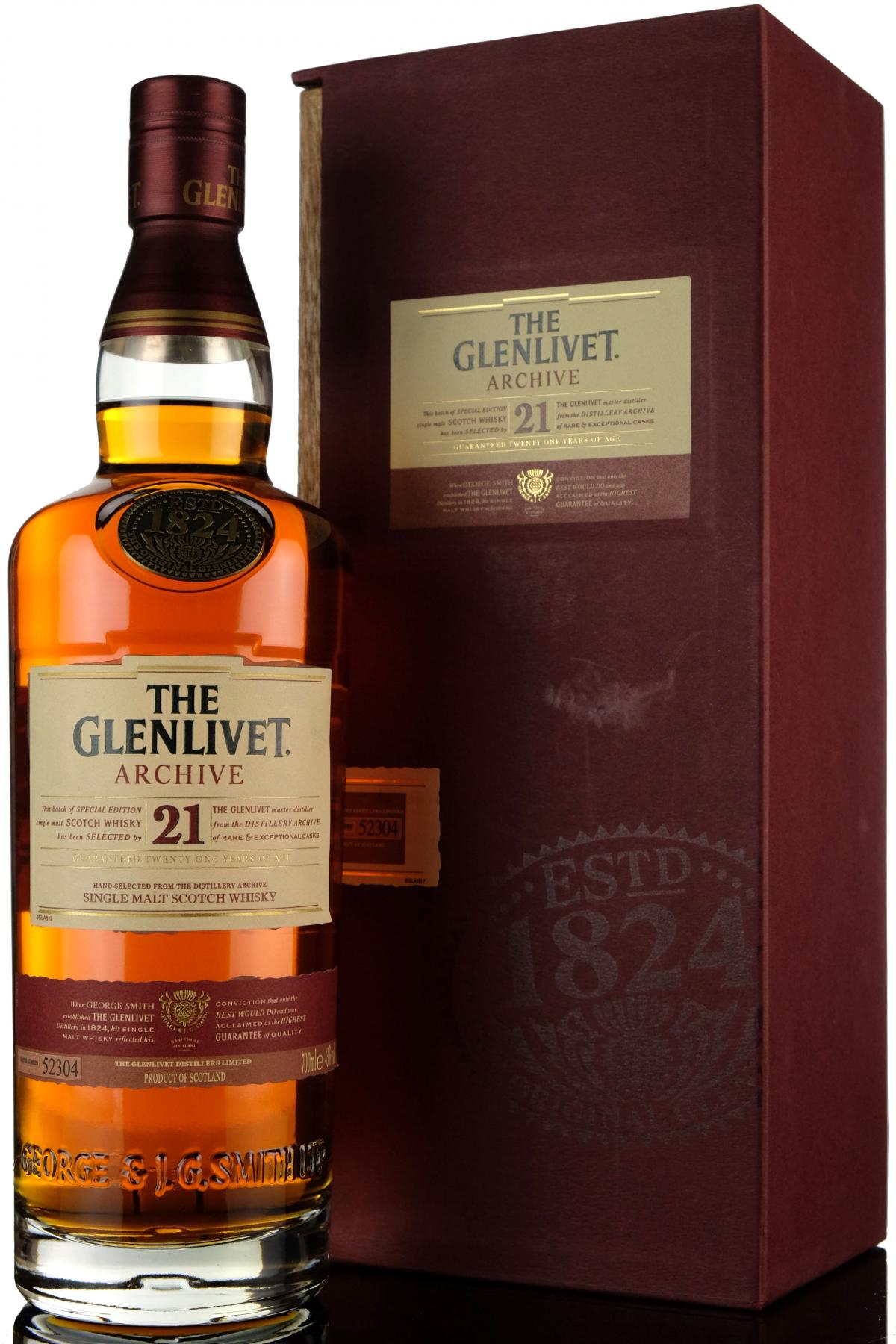 Glenlivet 21 Year Old - Archive
