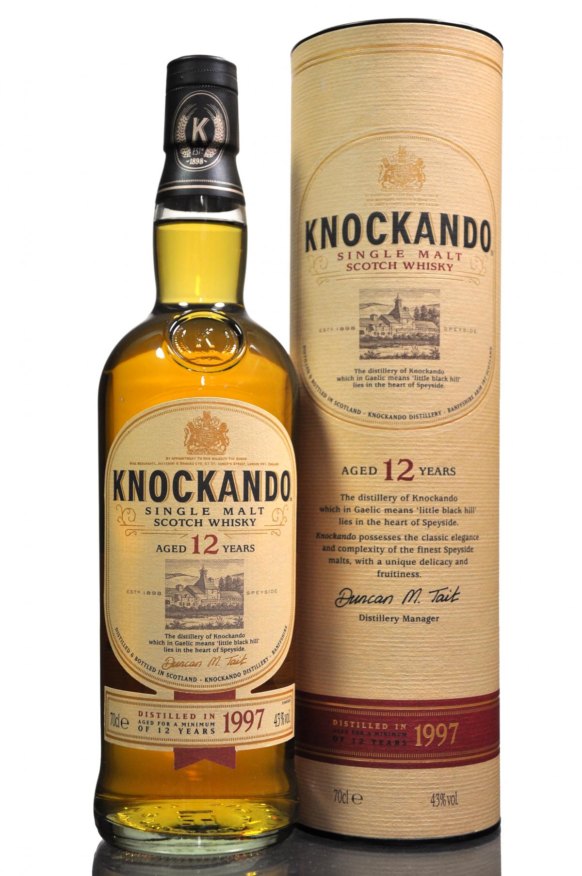 Knockando 1997 - 12 Year Old