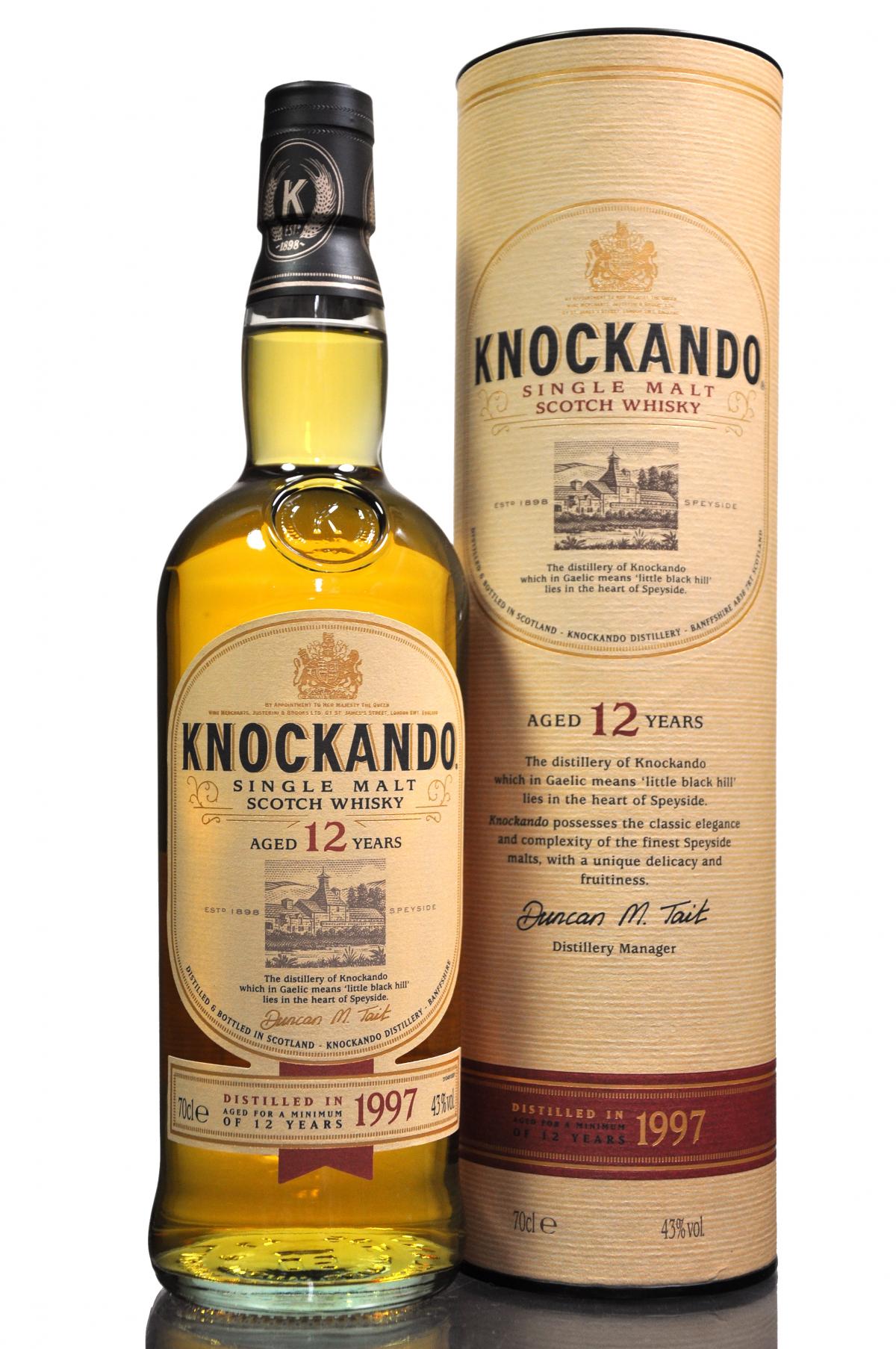 Knockando 1997 - 12 Year Old