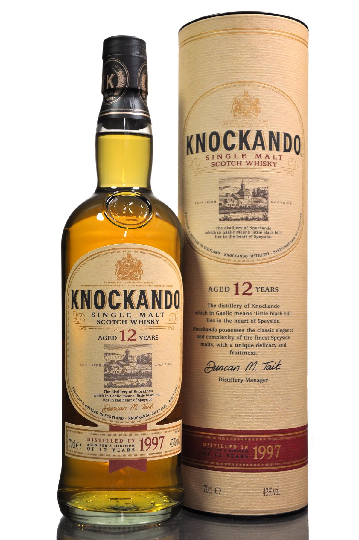 Knockando 1997 - 12 Year Old