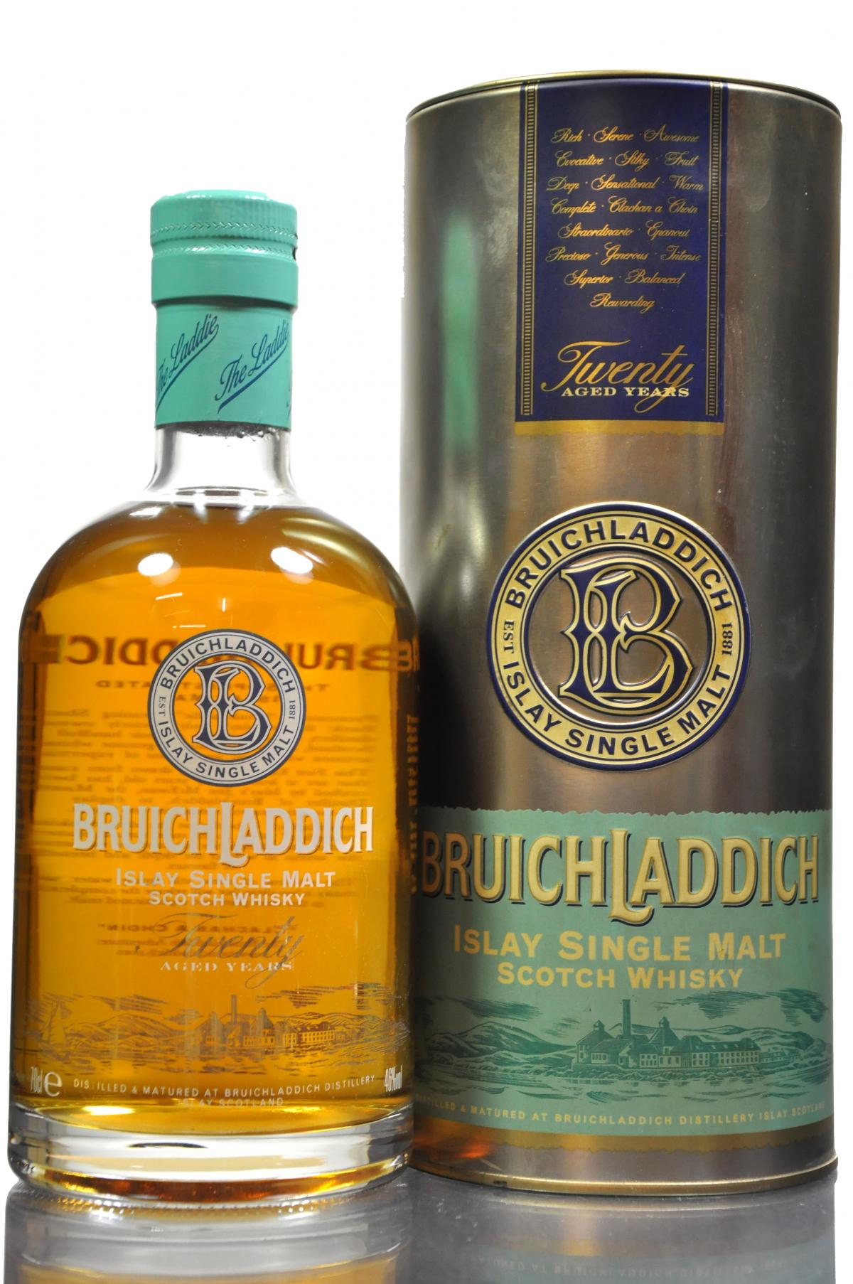 Bruichladdich 20 Year Old - 1st Edition - 2001 Release