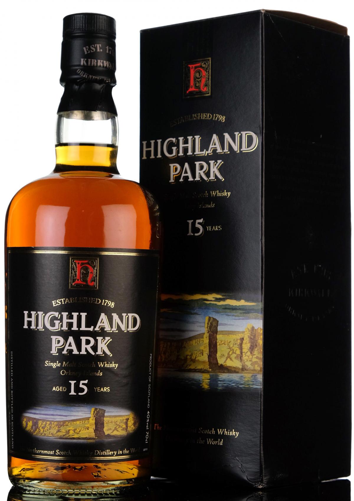 Highland Park 15 Year Old