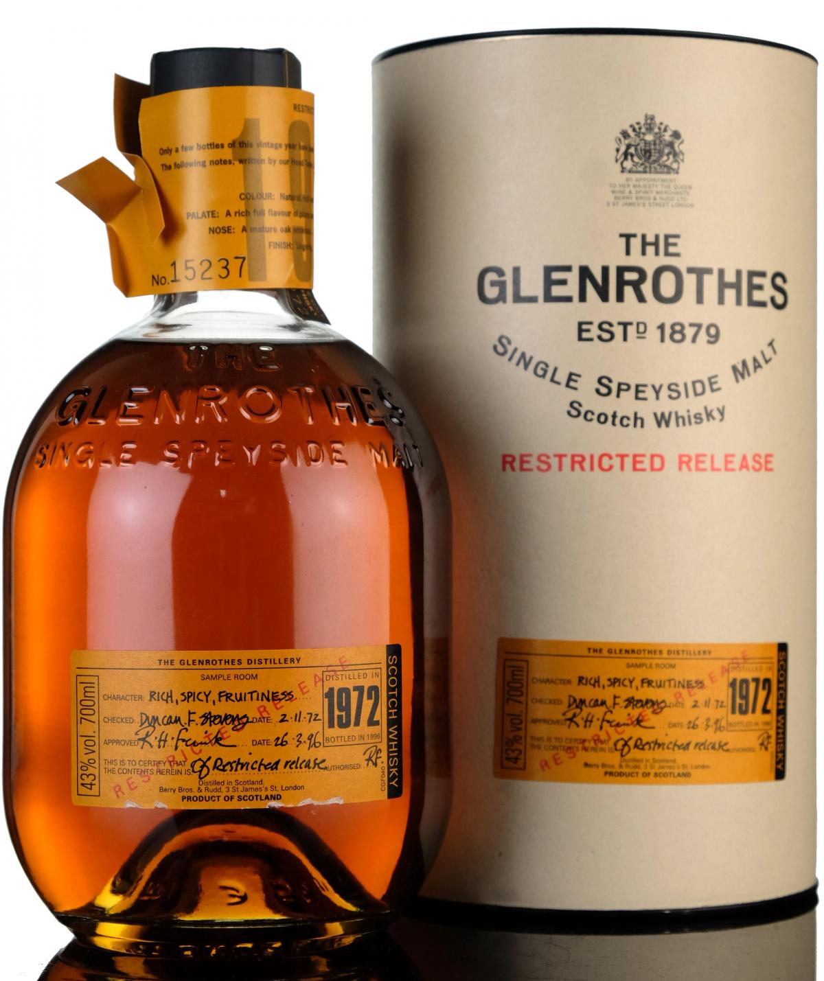Glenrothes 1972-1996