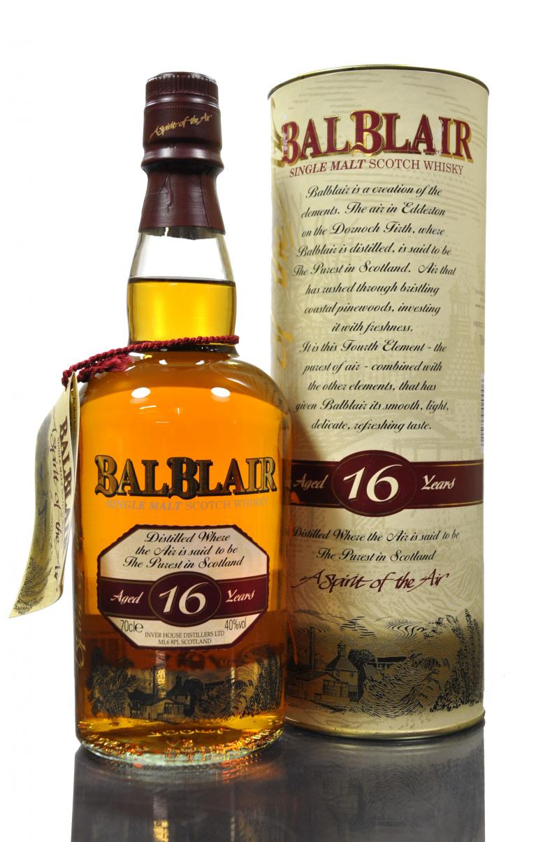 Balblair 16 Year Old