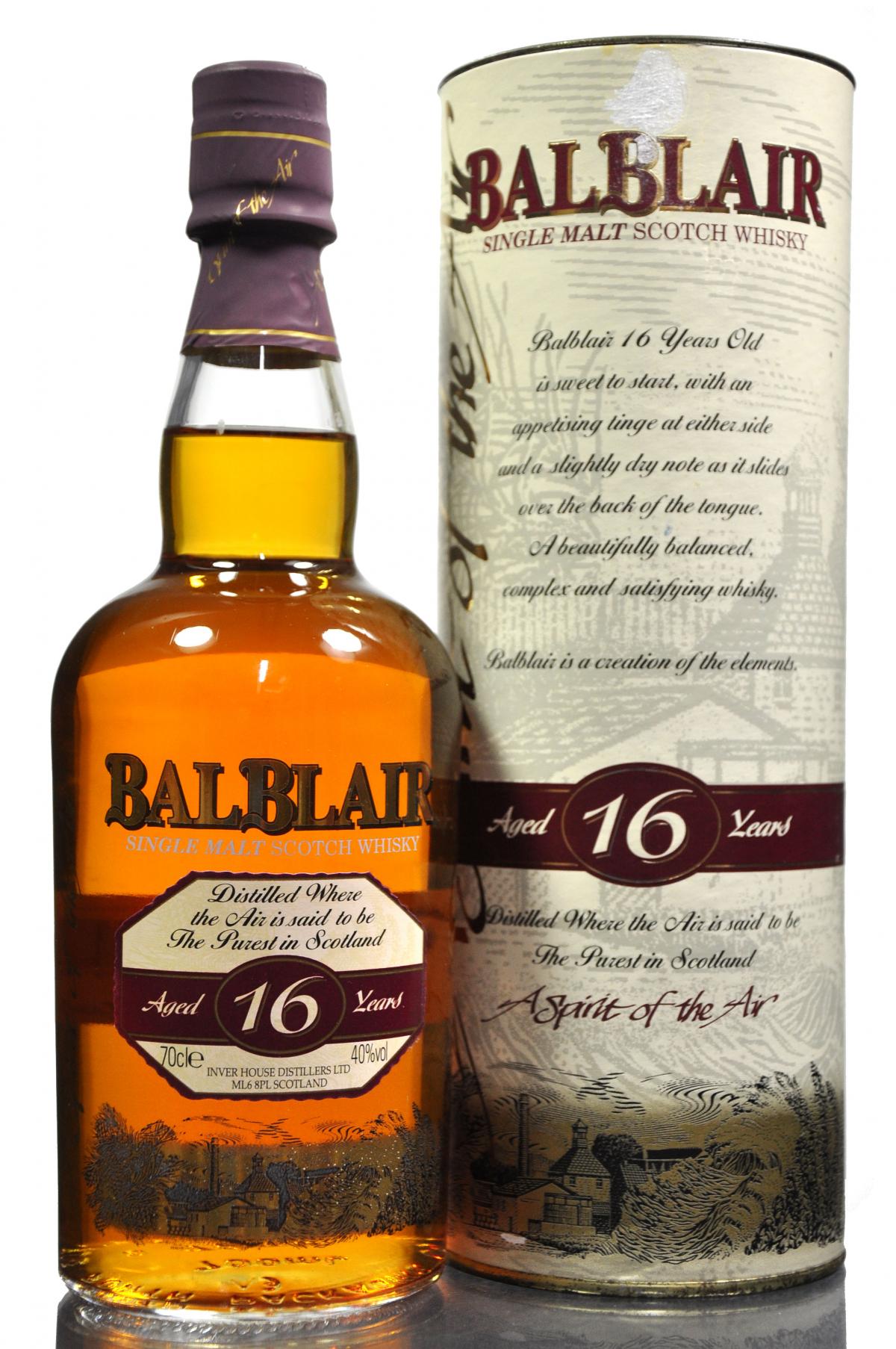 Balblair 16 Year Old