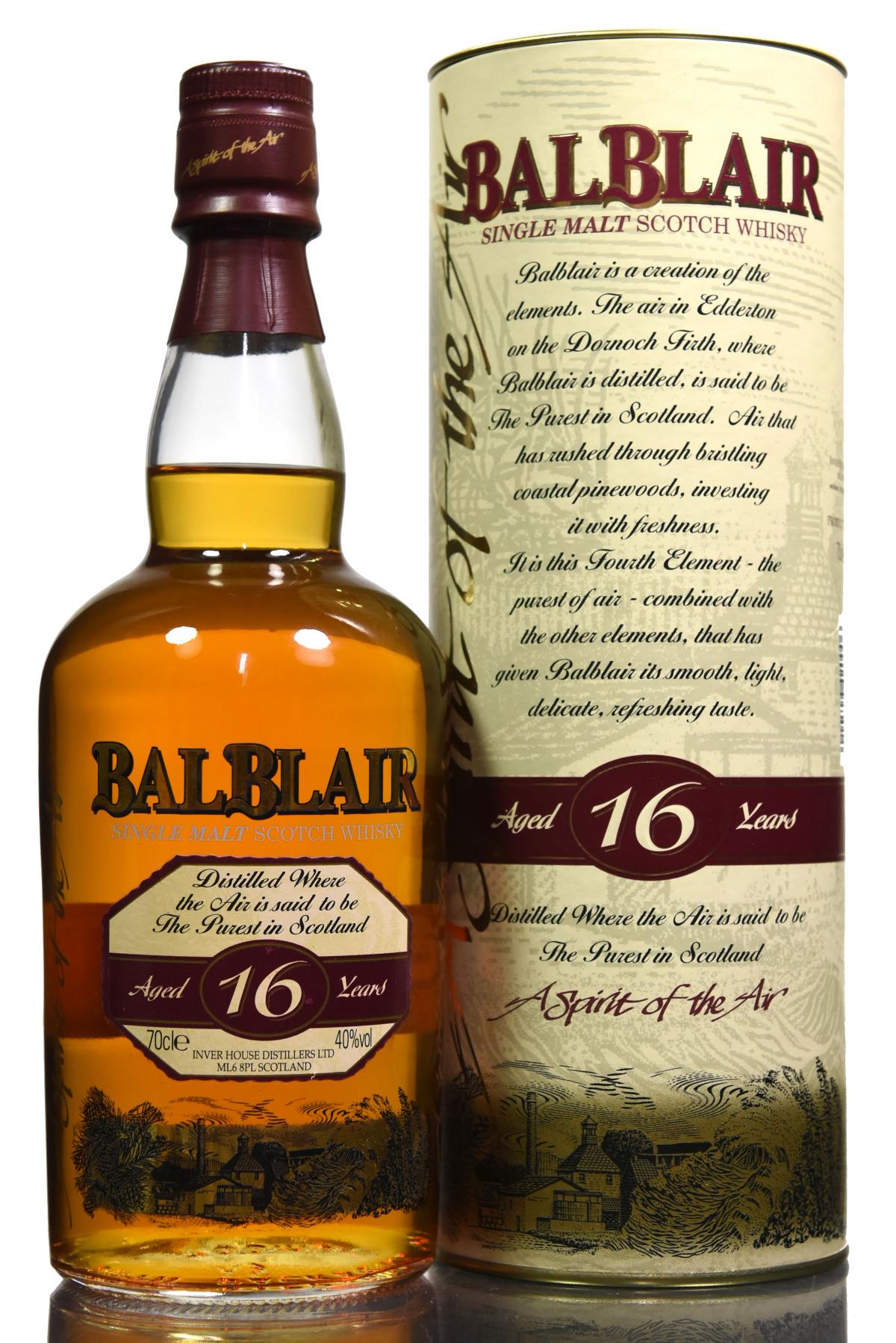 Balblair 16 Year Old