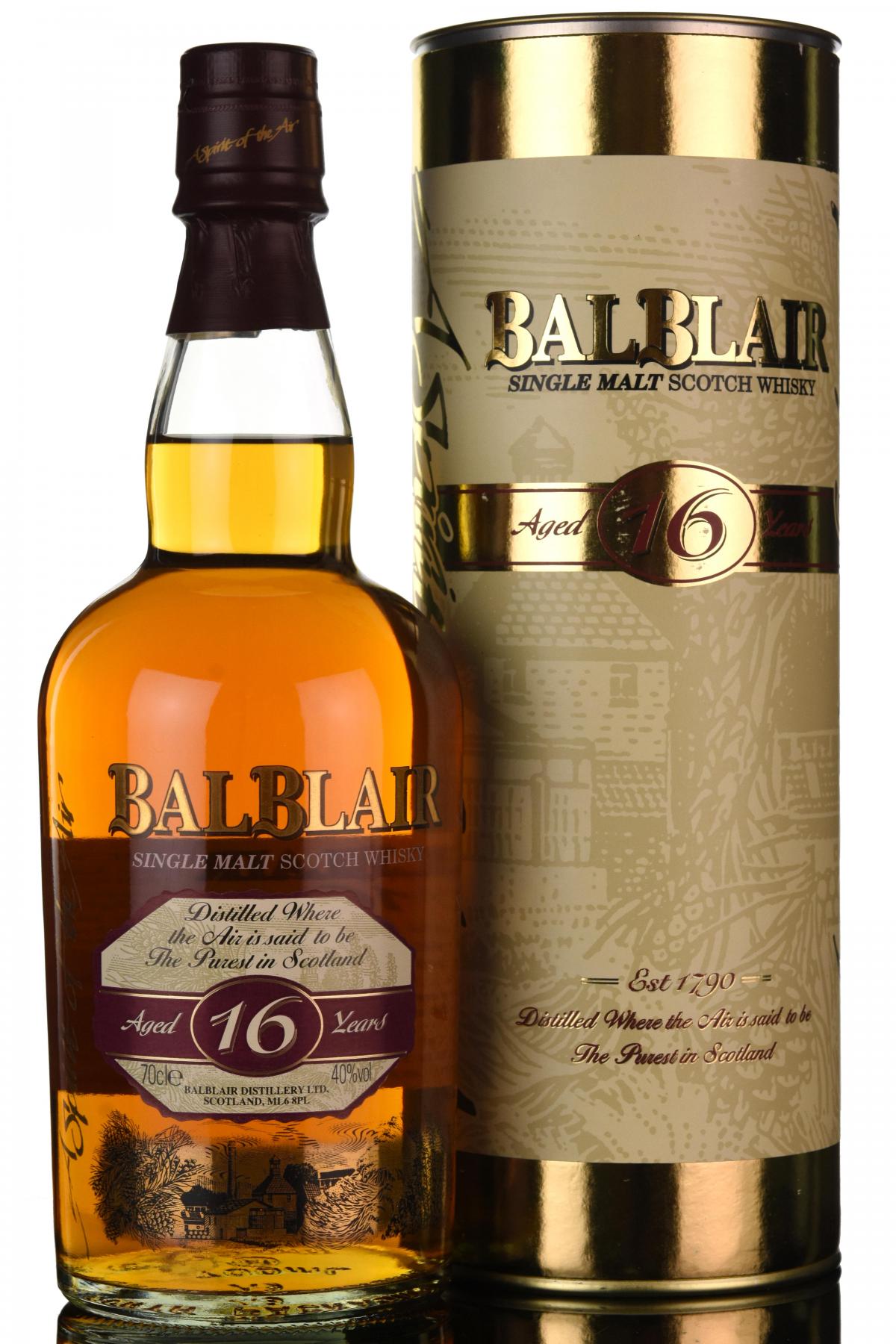 Balblair 16 Year Old